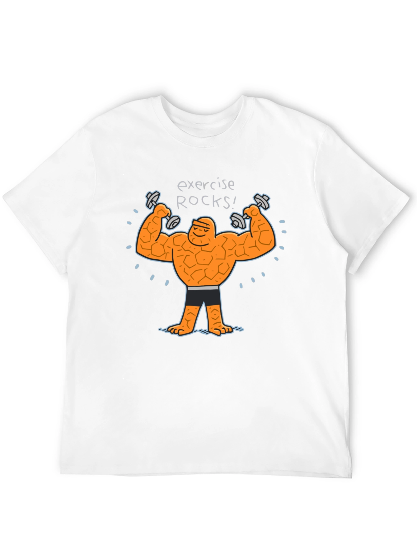 Exercise Rocks! The Thing Graphic T-Shirt