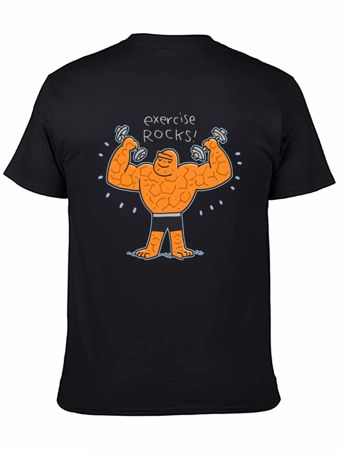 Exercise Rocks! The Thing Graphic T-Shirt