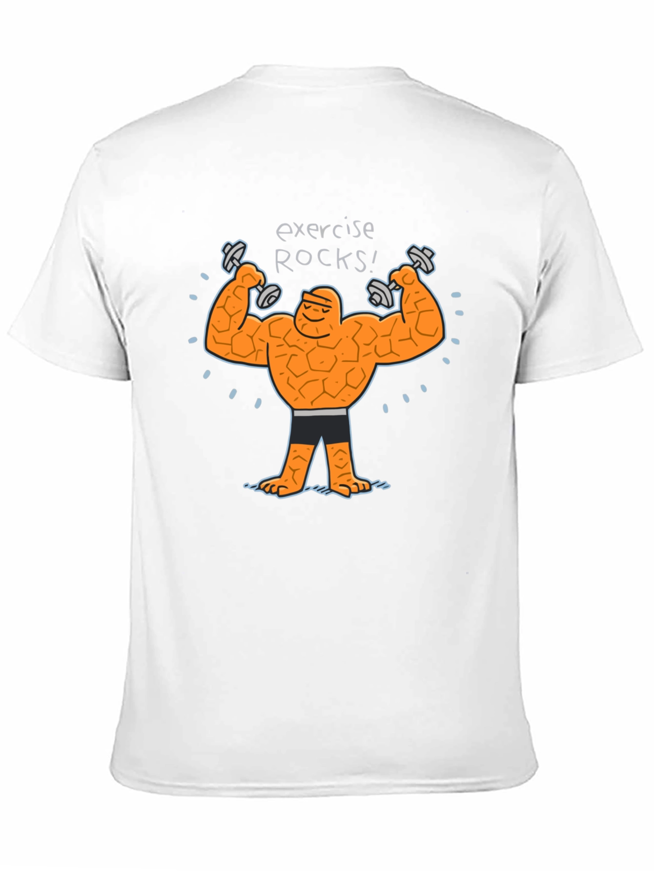 Exercise Rocks! The Thing Graphic T-Shirt