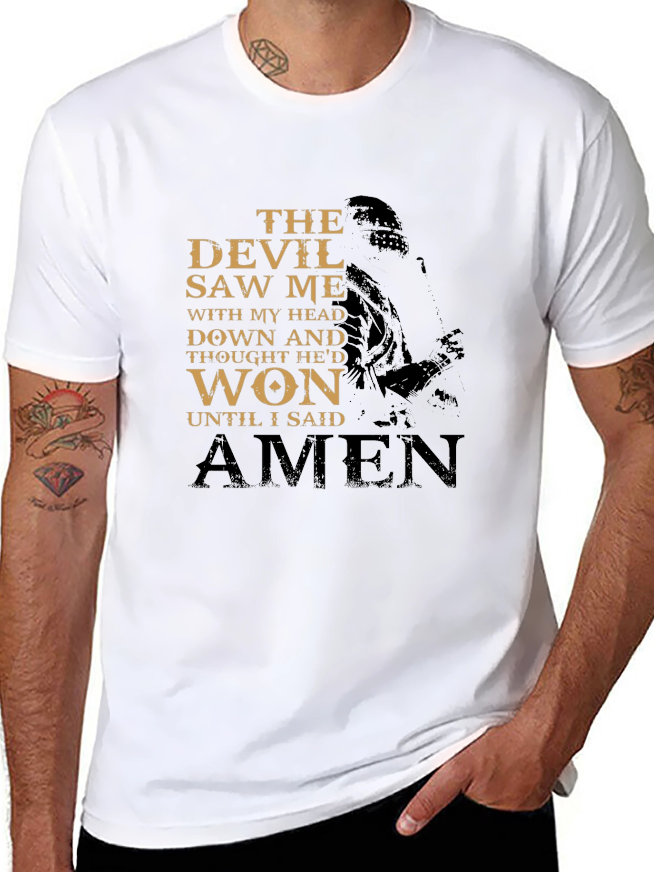 The Devil Saw Me T-Shirt