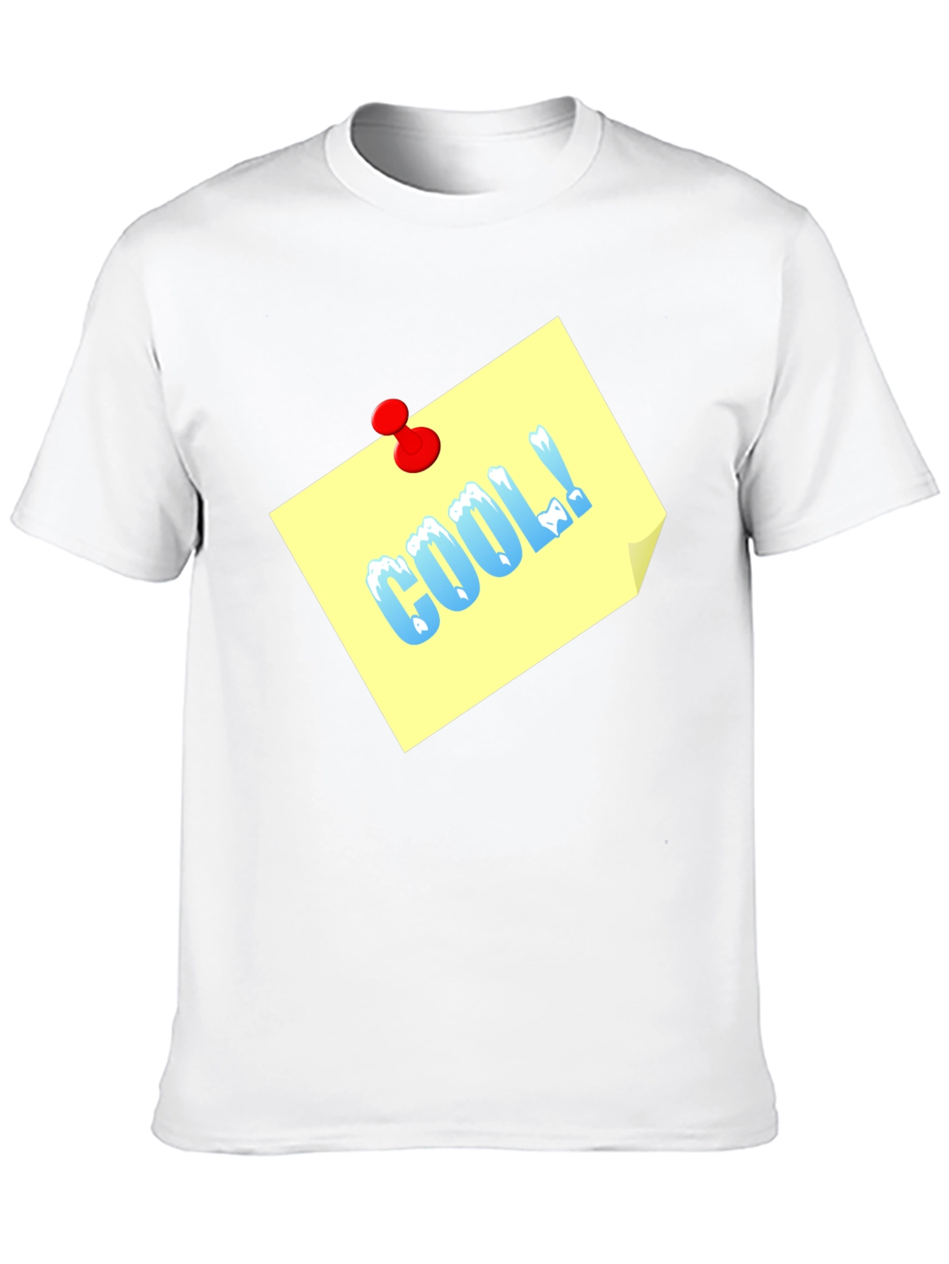 Cool T-Shirt with Note Design