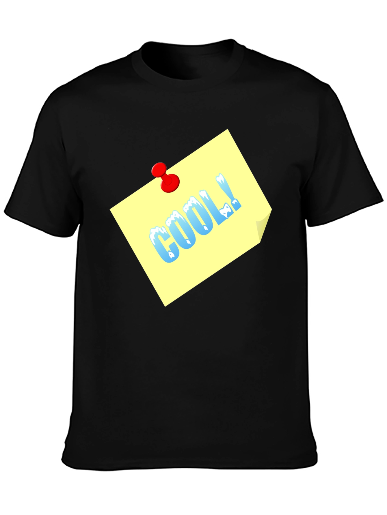 Cool T-Shirt with Note Design