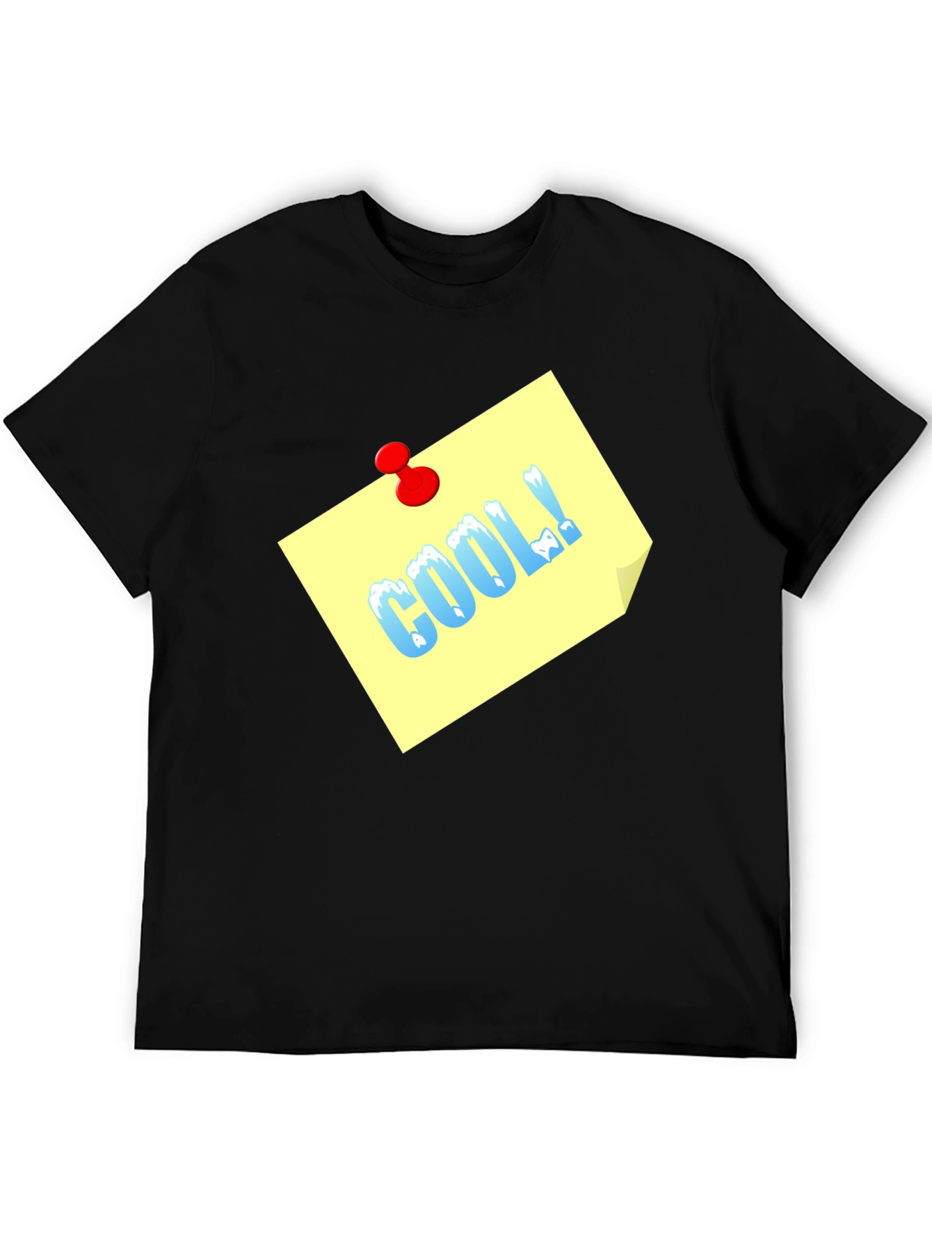 Cool T-Shirt with Note Design