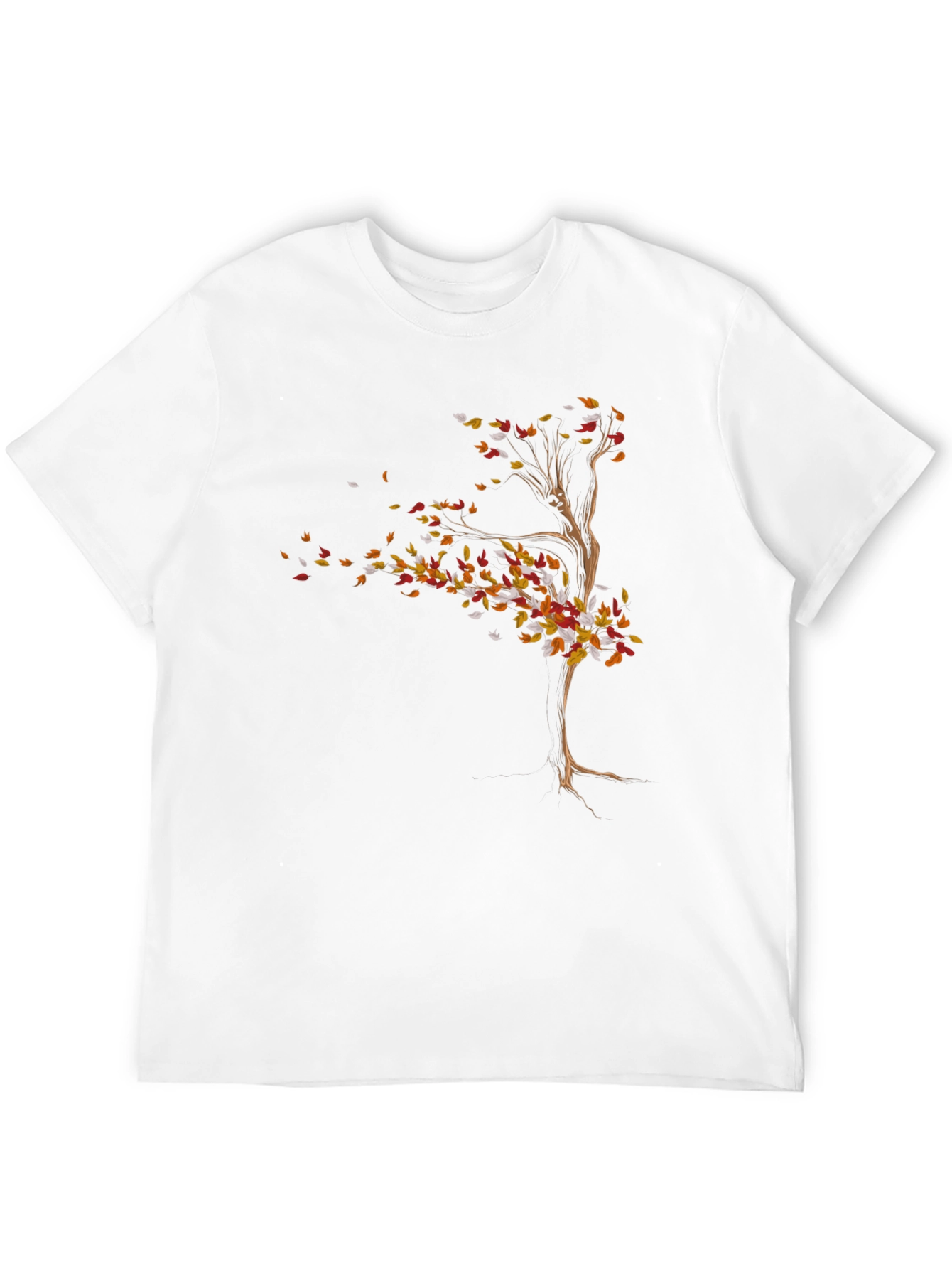 Autumn Tree Graphic T-Shirt - Stylish Fall Apparel