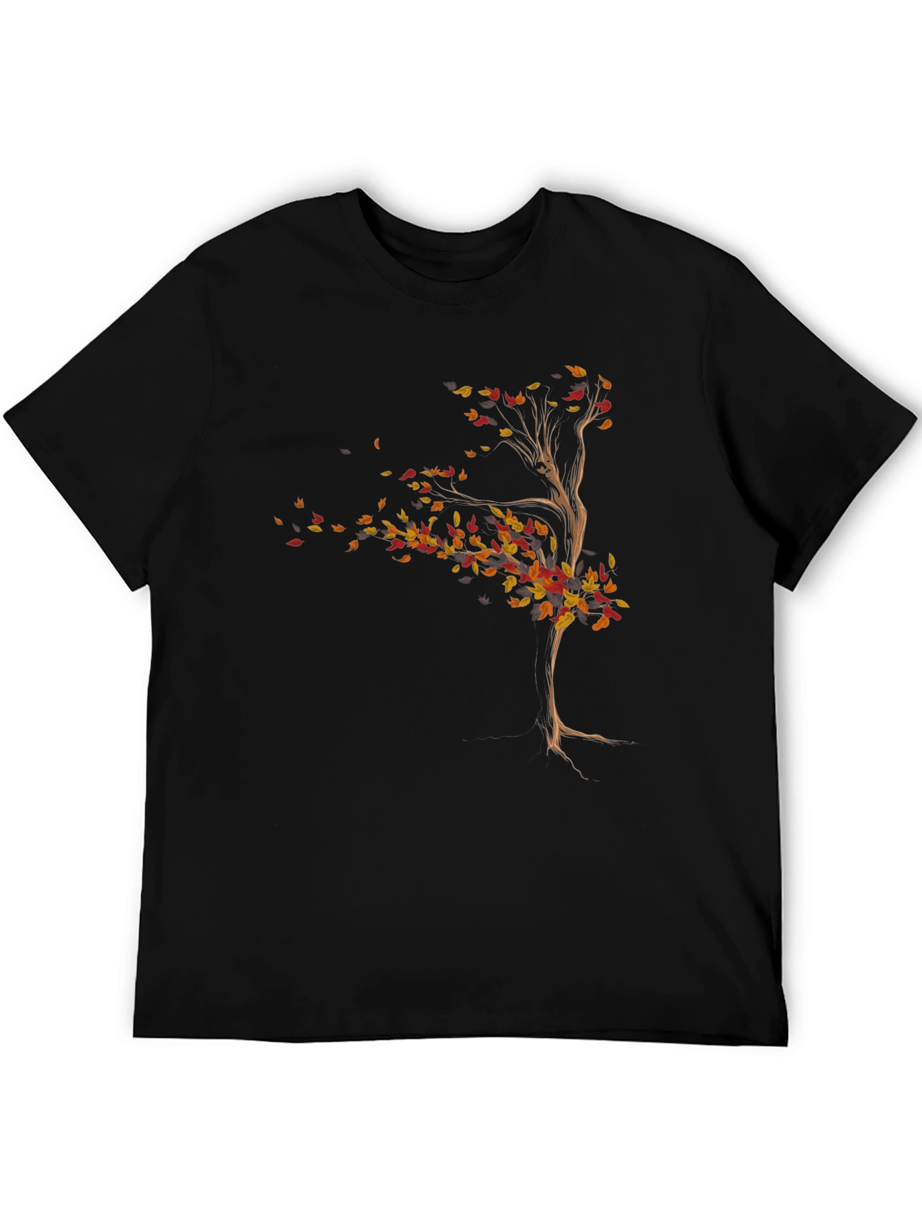 Autumn Tree Graphic T-Shirt - Stylish Fall Apparel