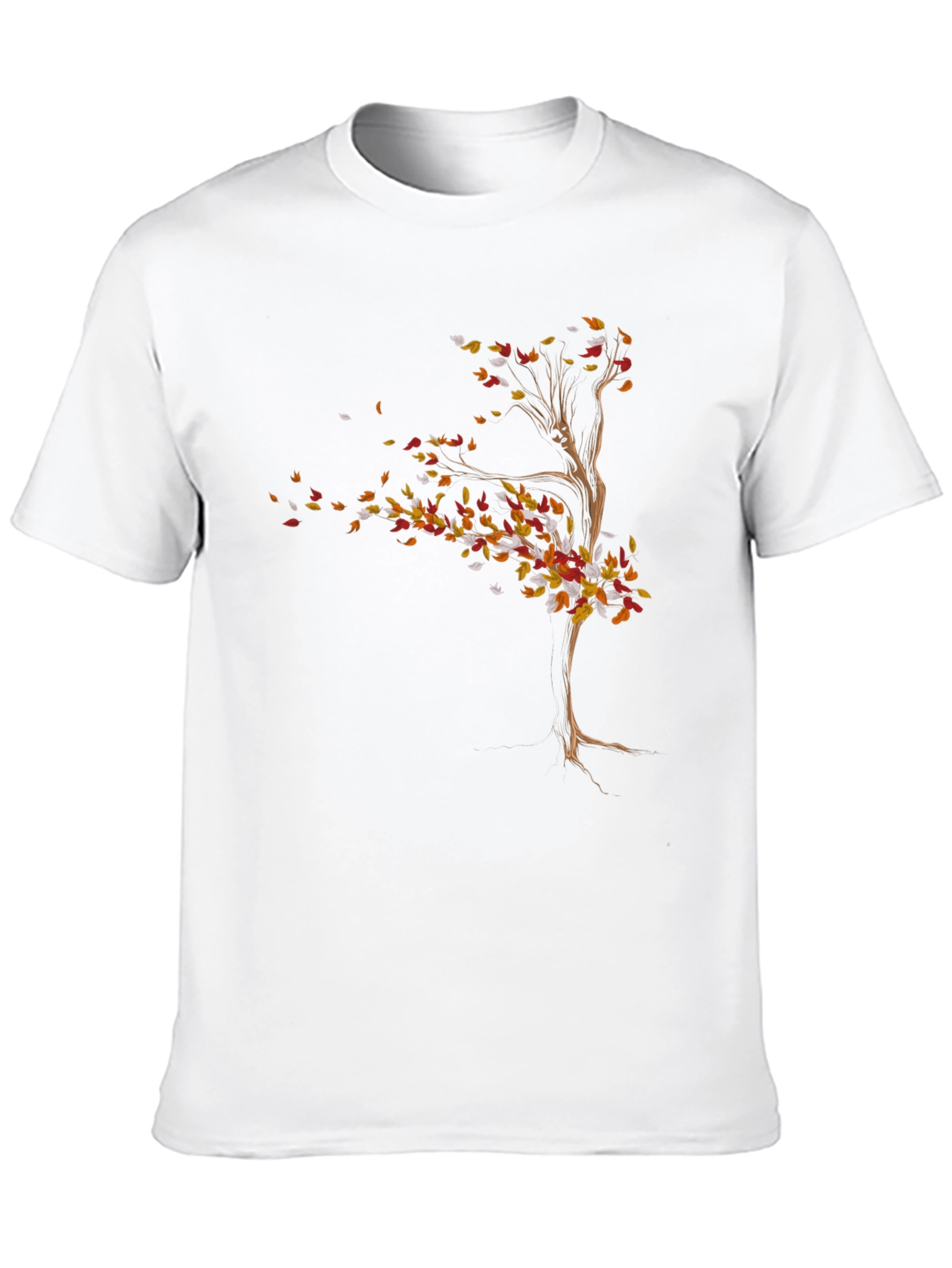 Autumn Tree Graphic T-Shirt - Stylish Fall Apparel