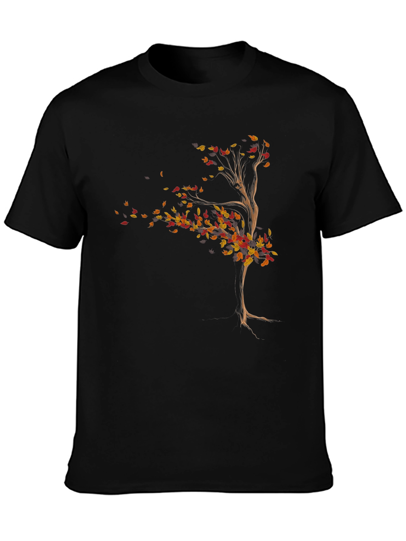 Autumn Tree Graphic T-Shirt - Stylish Fall Apparel