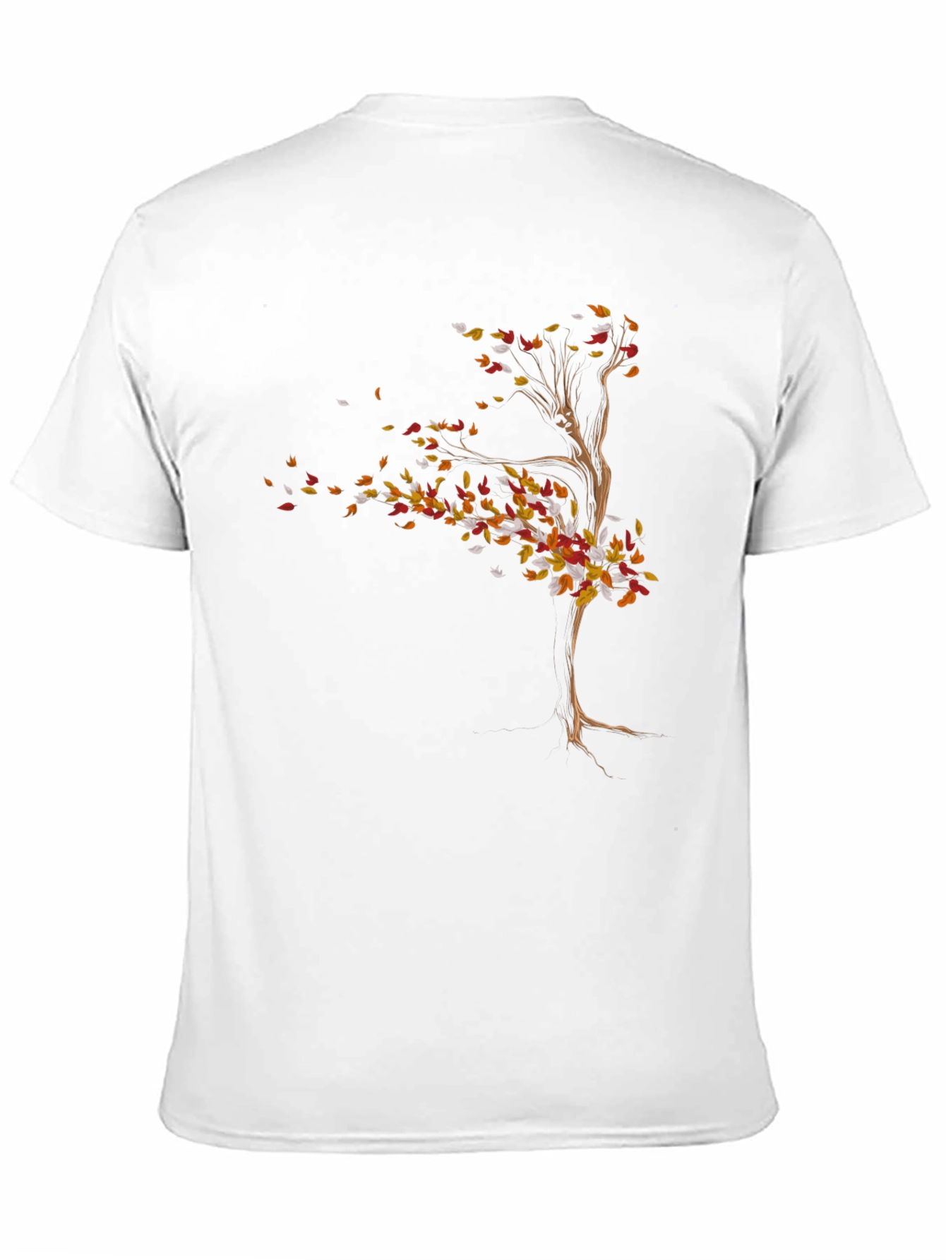 Autumn Tree Graphic T-Shirt - Stylish Fall Apparel