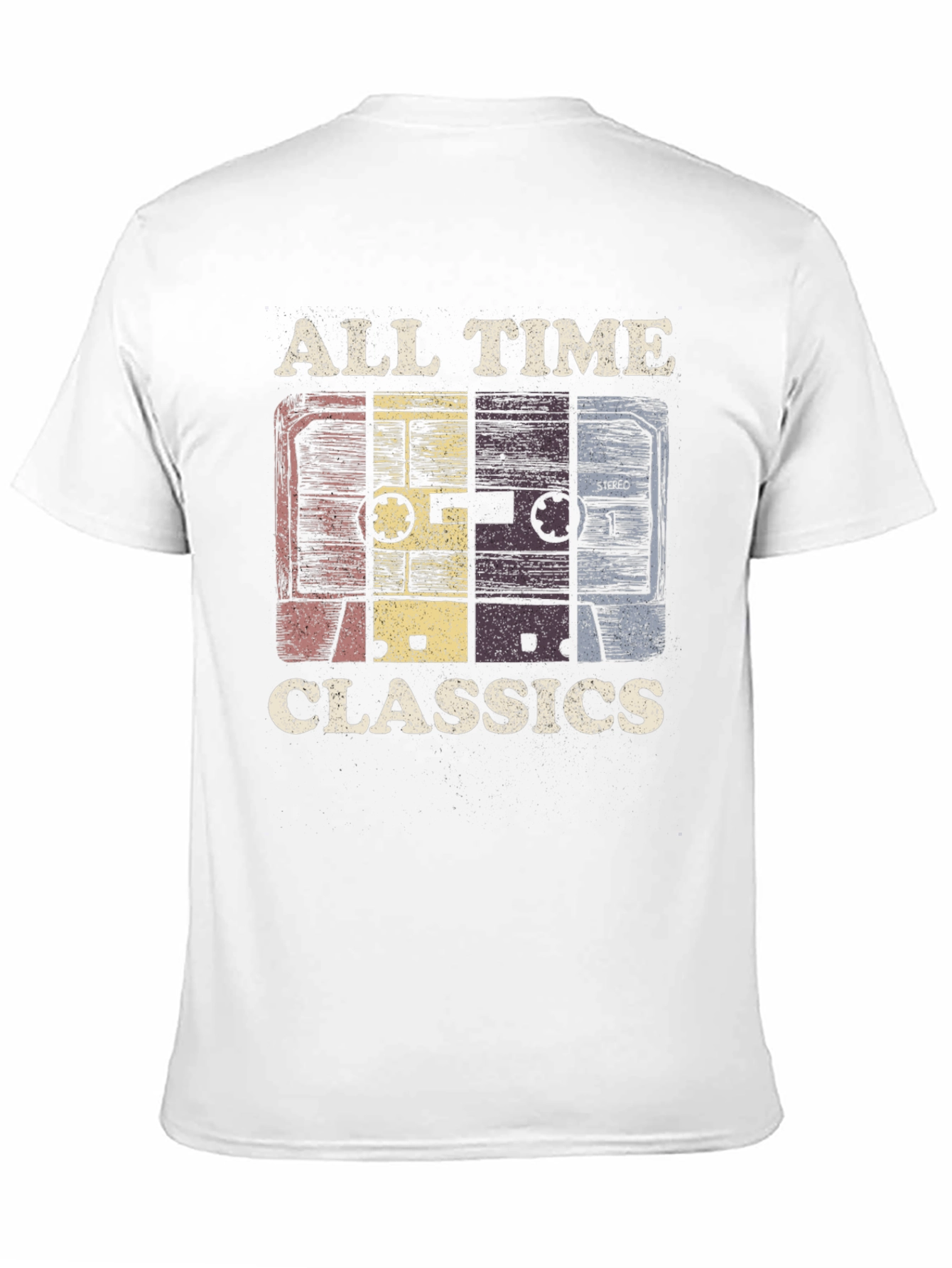 Retro Cassette Tape T-Shirt - All Time Classics Tee