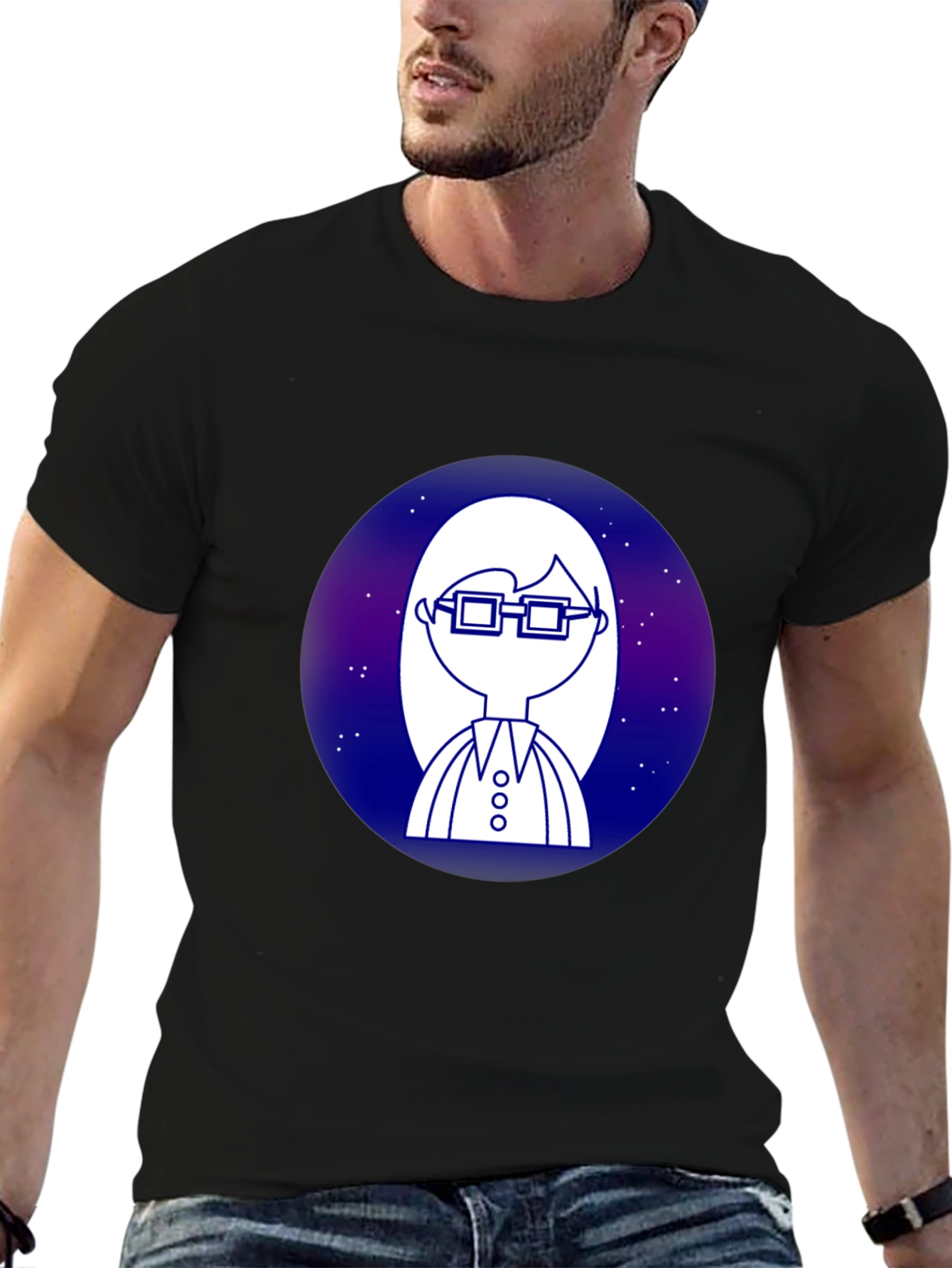 Geek Chic Galaxy Tee - Nerdy Fashion Statement