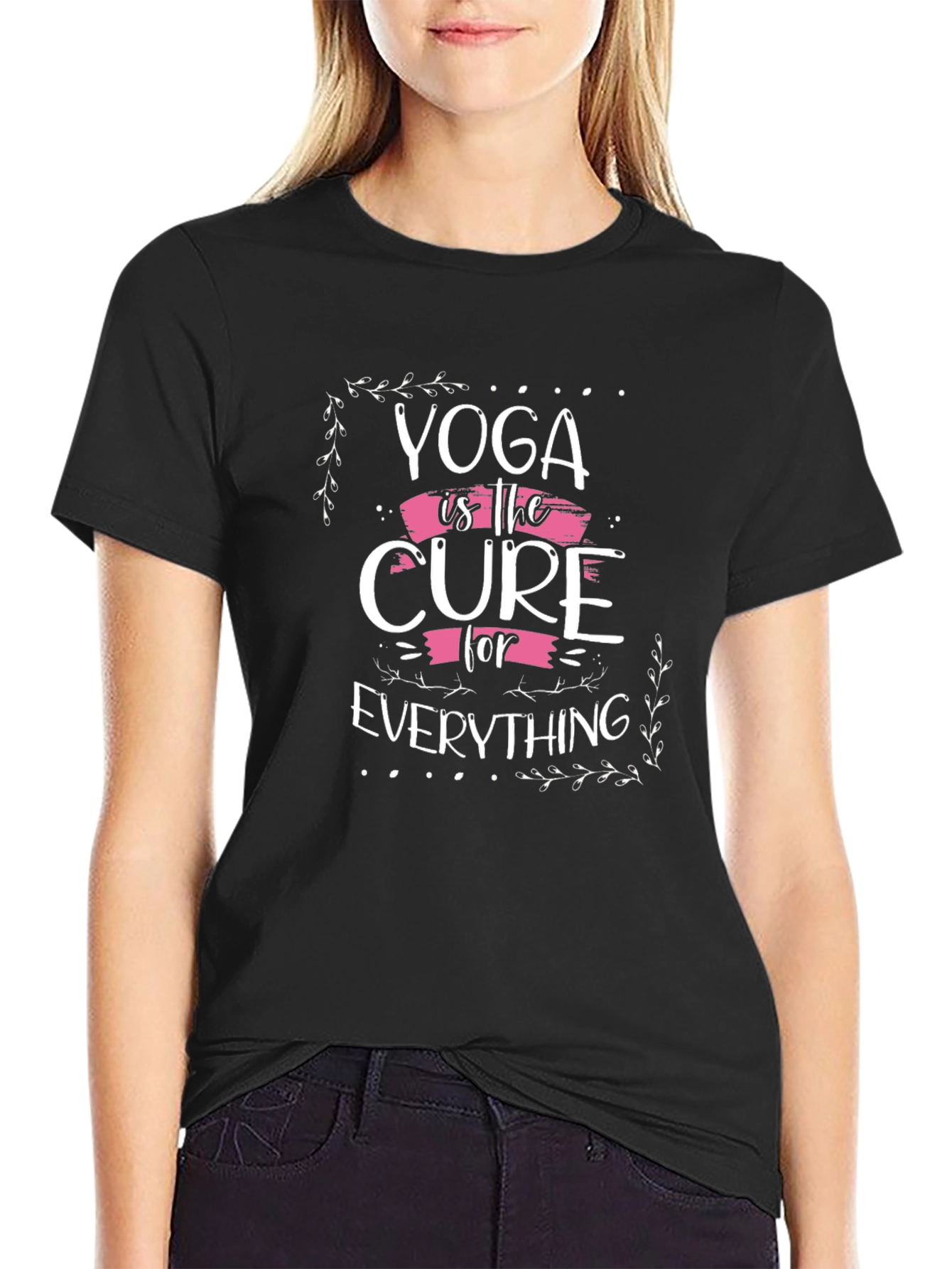 Yoga is the Cure Graphic T-Shirt