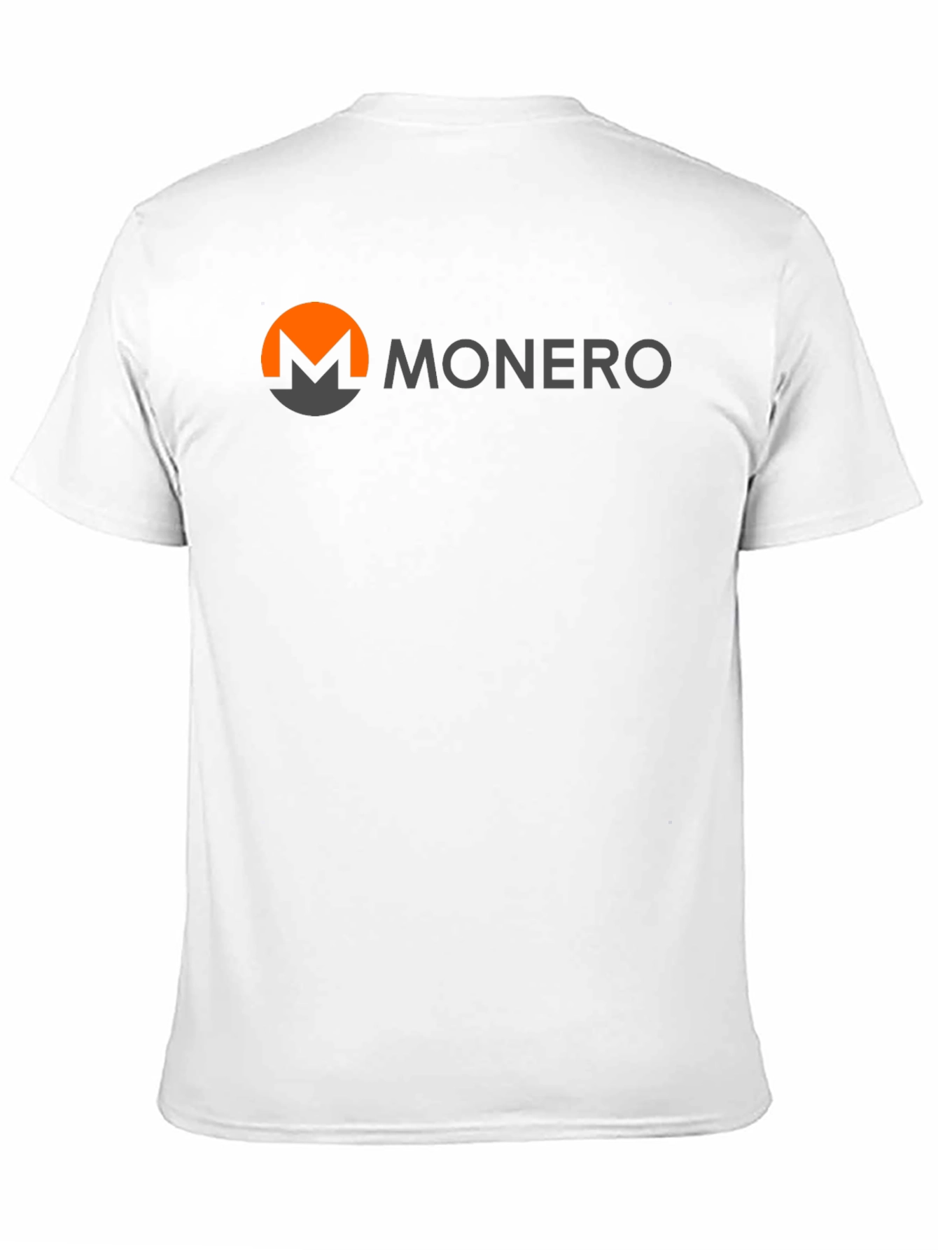 Monero Logo Black T-Shirt - Crypto Currency Tee