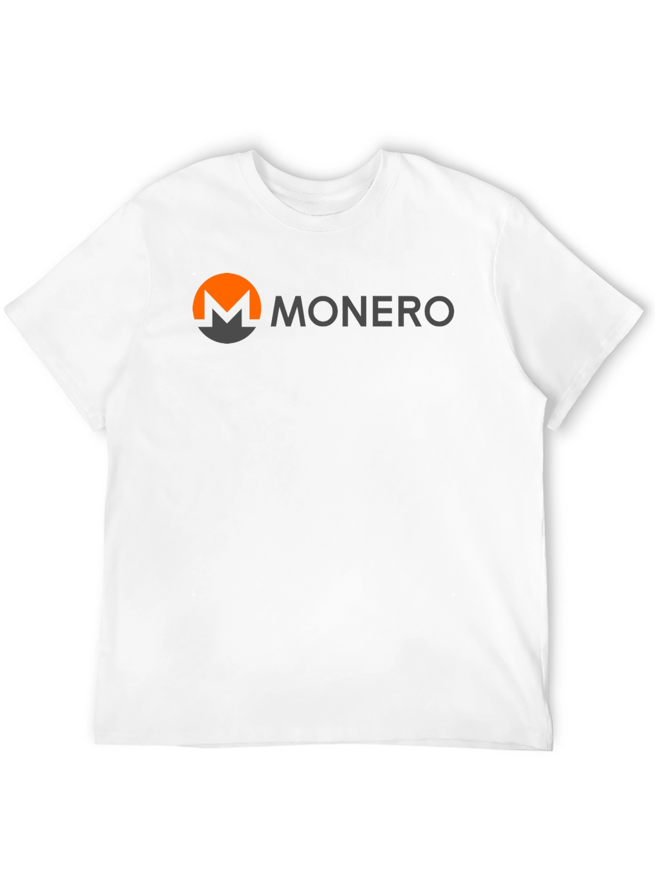 Monero Logo Black T-Shirt - Crypto Currency Tee