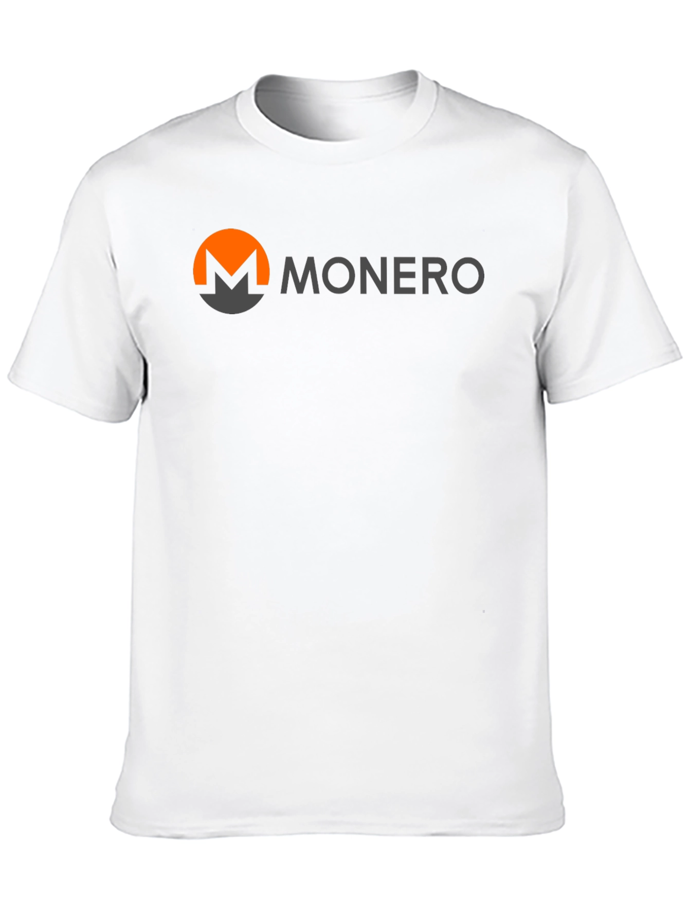 Monero Logo Black T-Shirt - Crypto Currency Tee