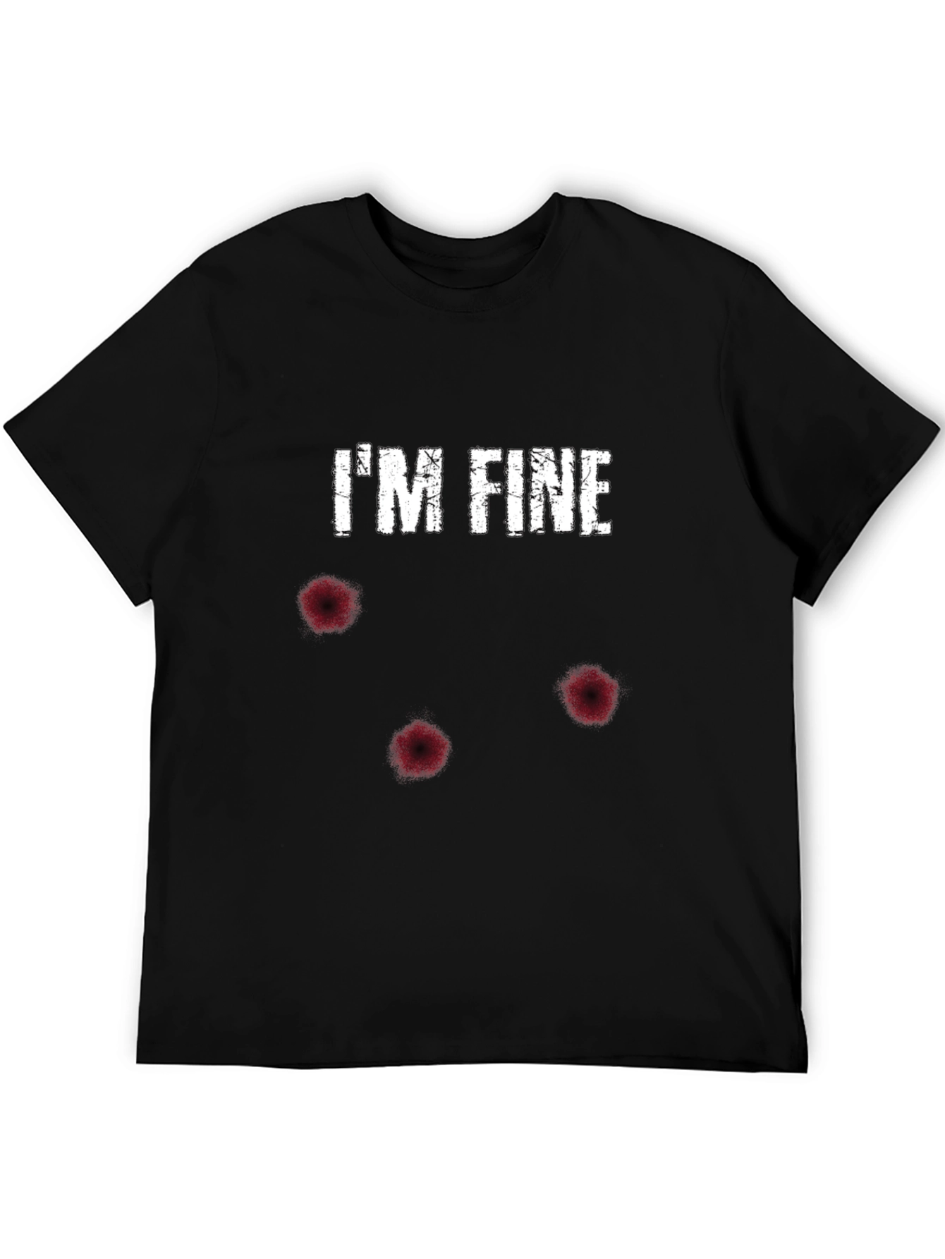 Im Fine Bullet Hole Graphic Tee