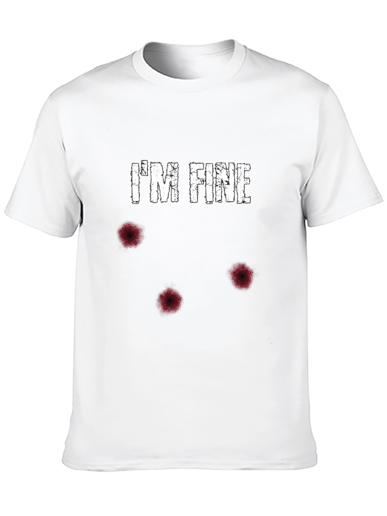 Im Fine Bullet Hole Graphic Tee