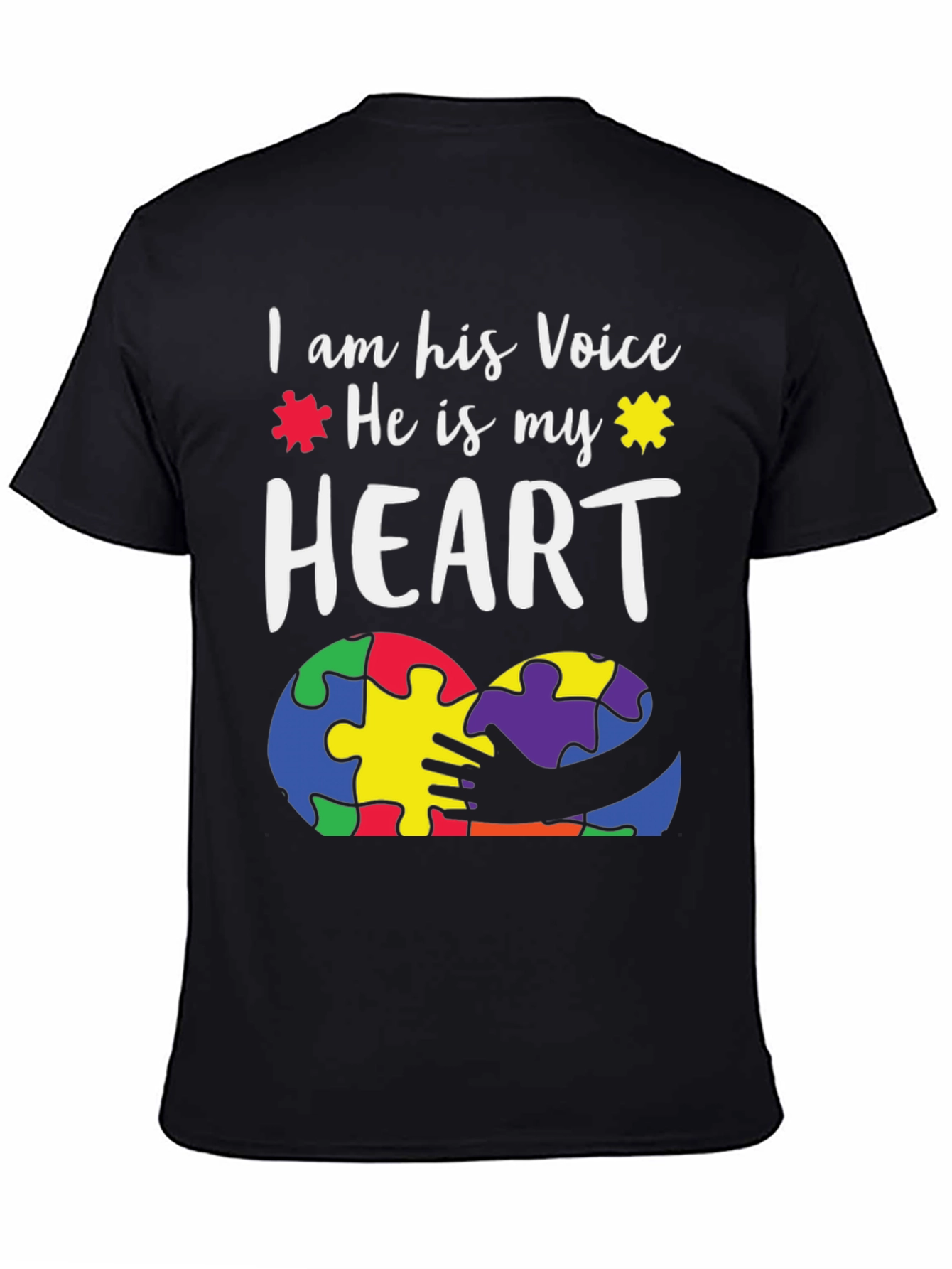 Autism Awareness T-Shirt - I Am His Voice