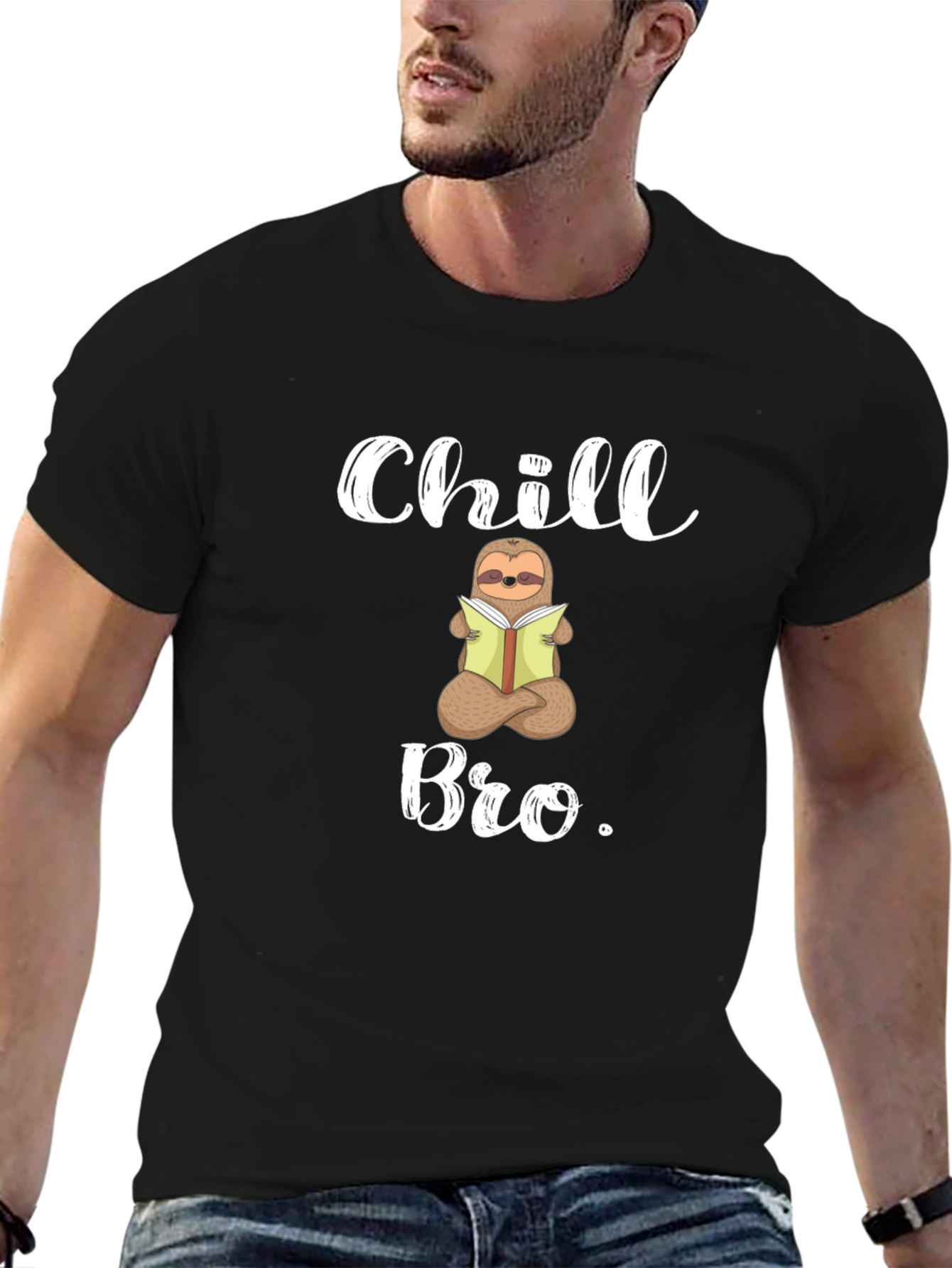 Chill Bro Sloth T-Shirt - Relaxed & Funny