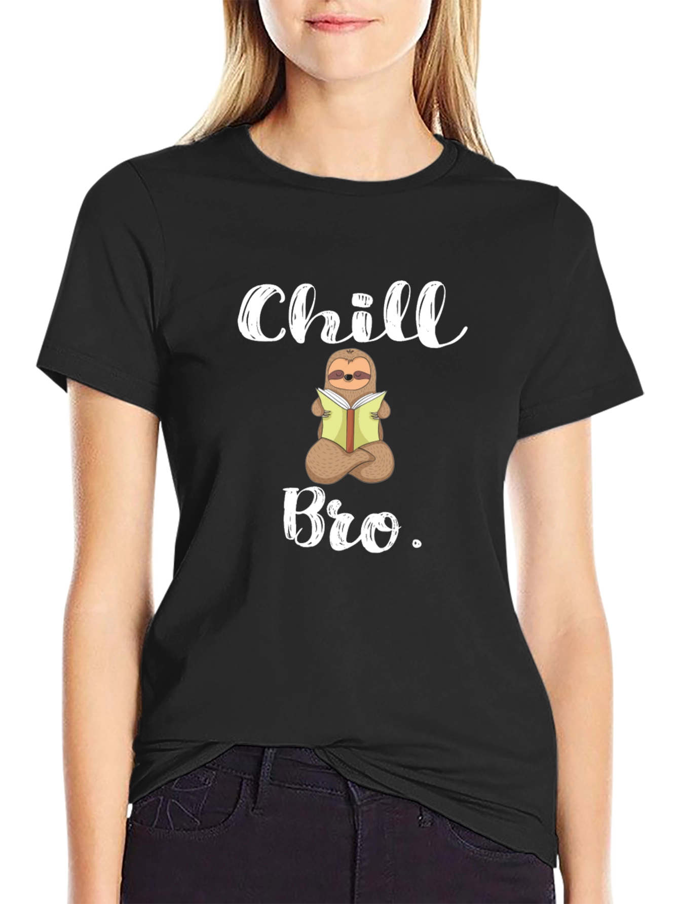 Chill Bro Sloth T-Shirt - Relaxed & Funny