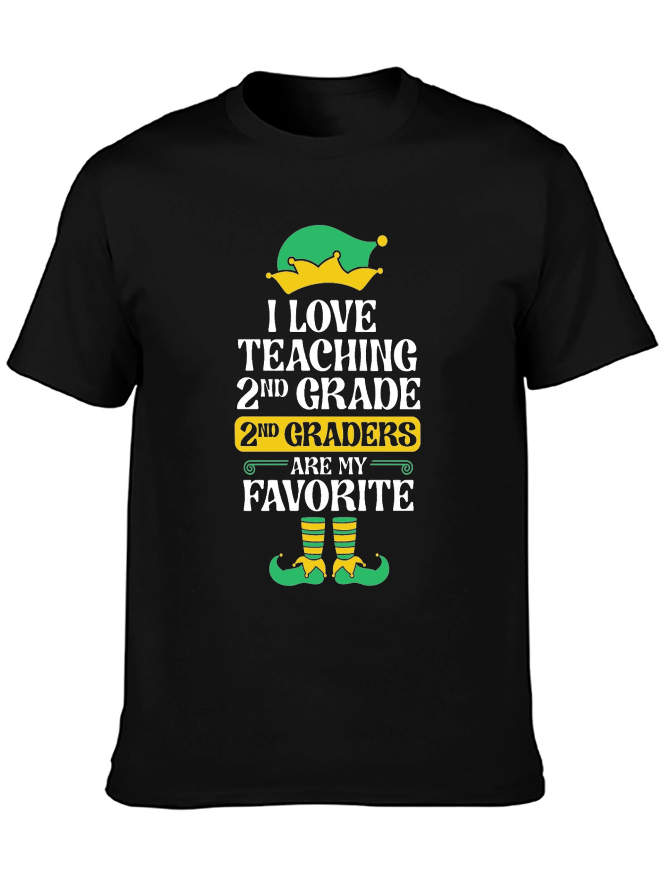 I Love Teaching 2nd Grade T-Shirt