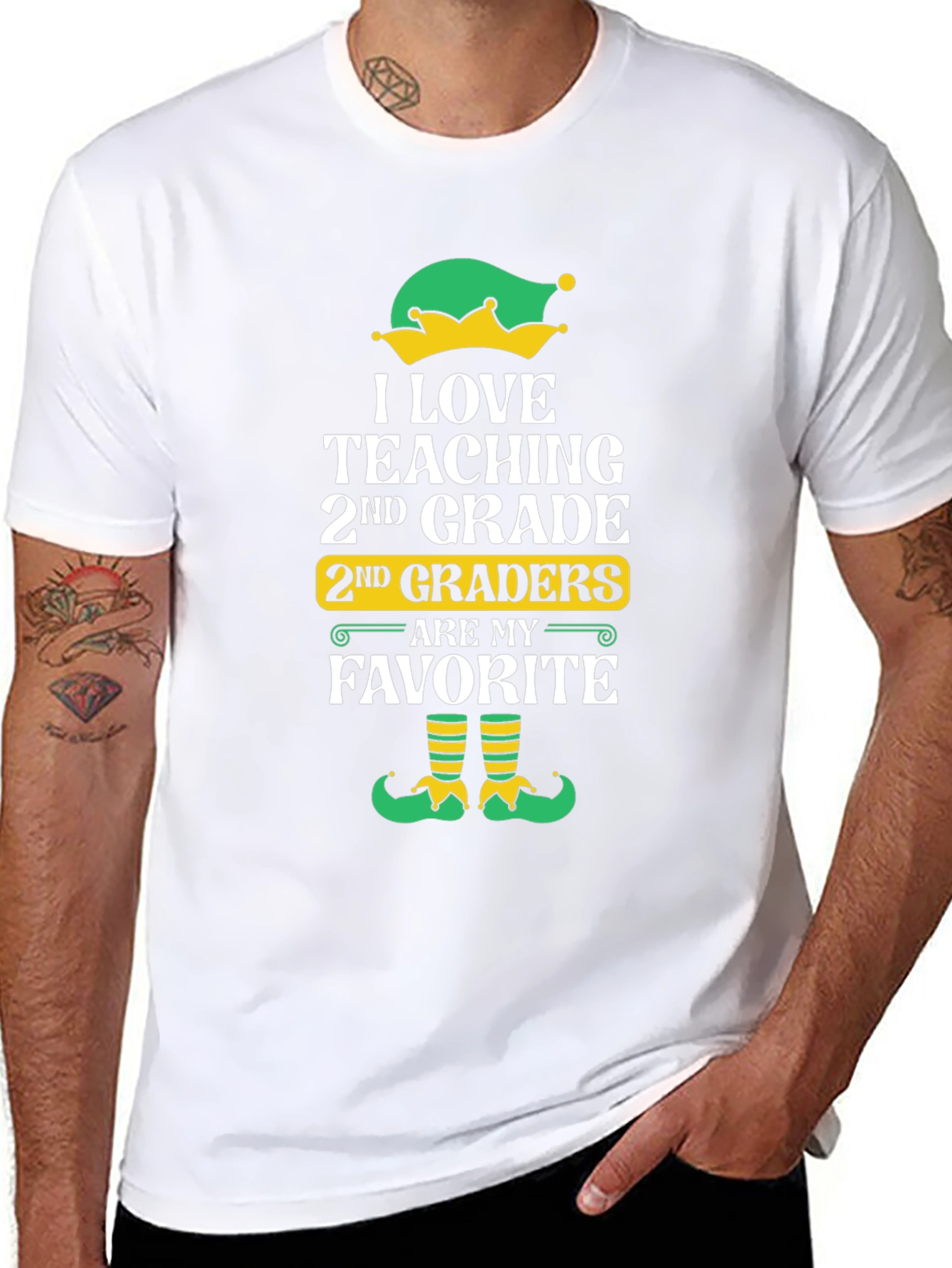 I Love Teaching 2nd Grade T-Shirt