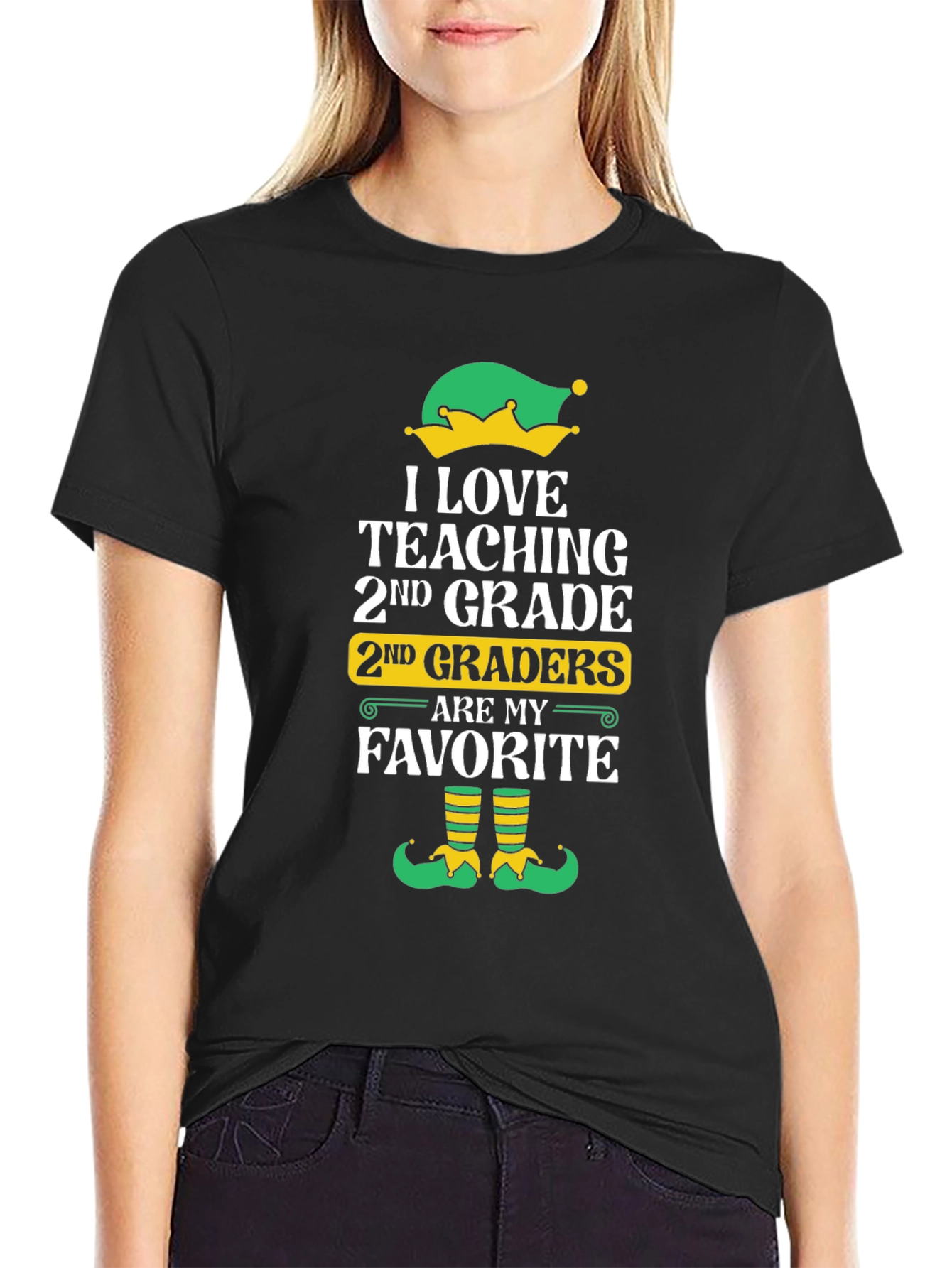 I Love Teaching 2nd Grade T-Shirt