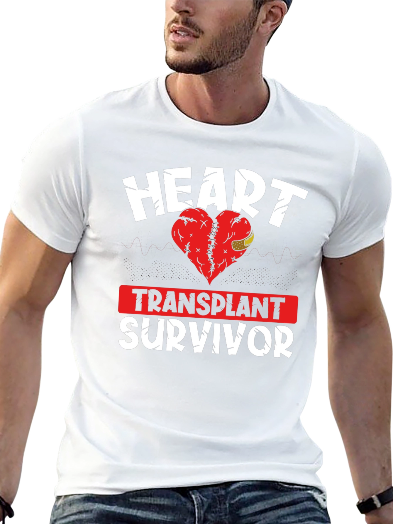Heart Transplant Survivor Graphic Tee
