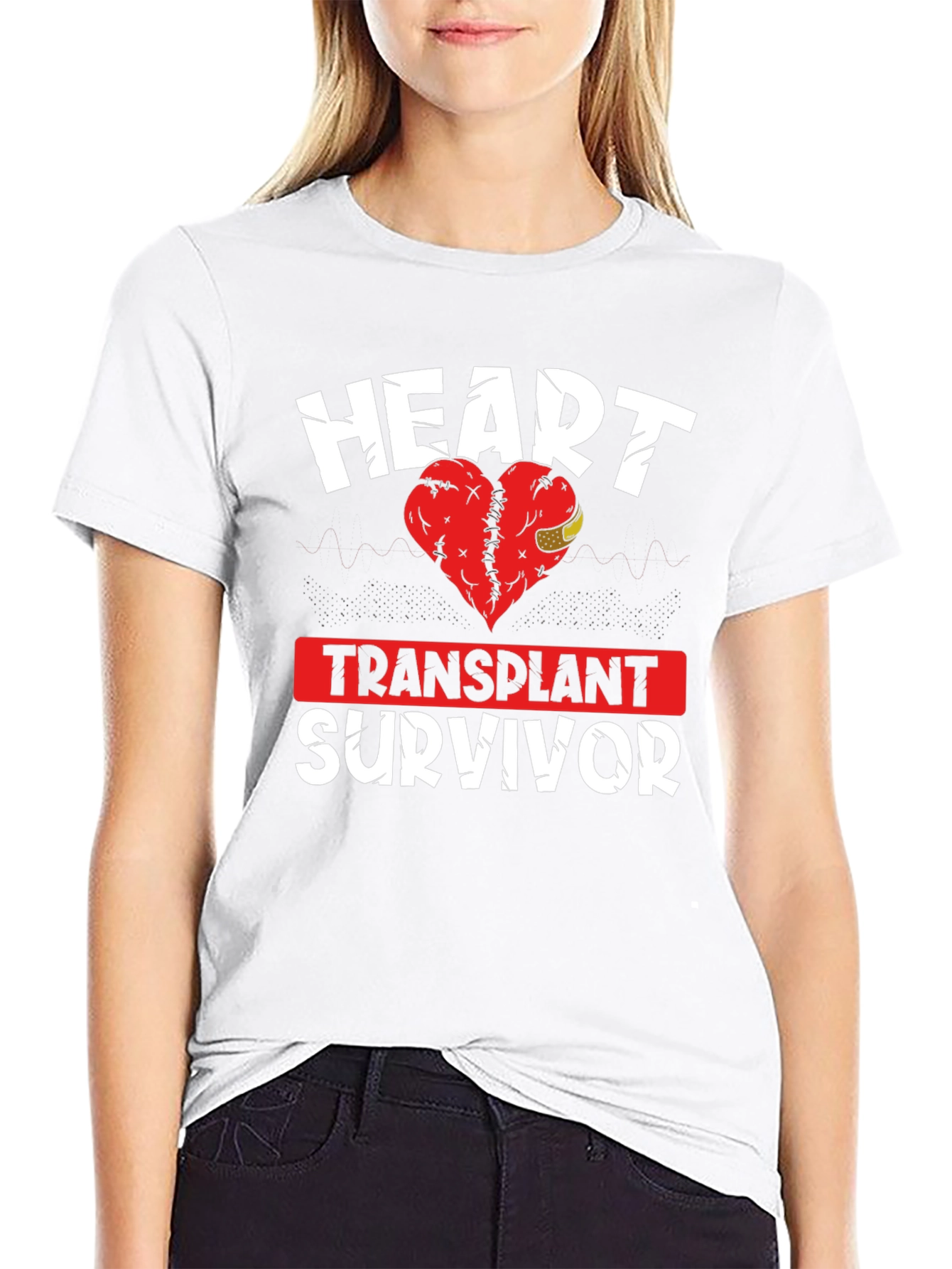 Heart Transplant Survivor Graphic Tee