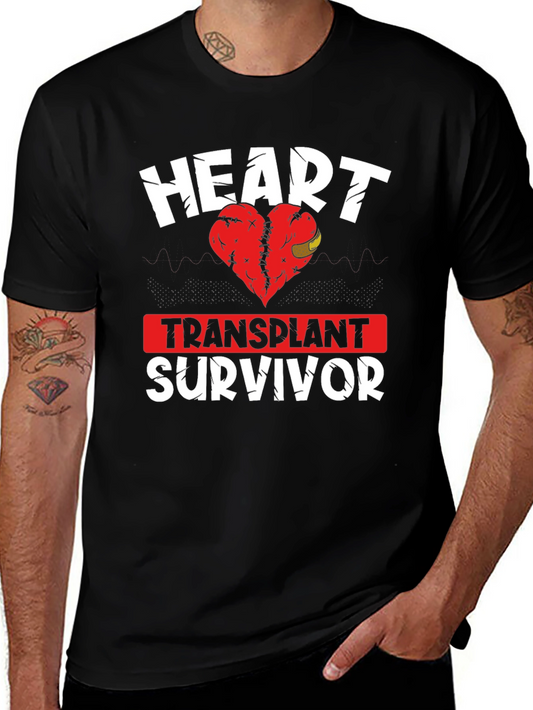 Heart Transplant Survivor Graphic Tee