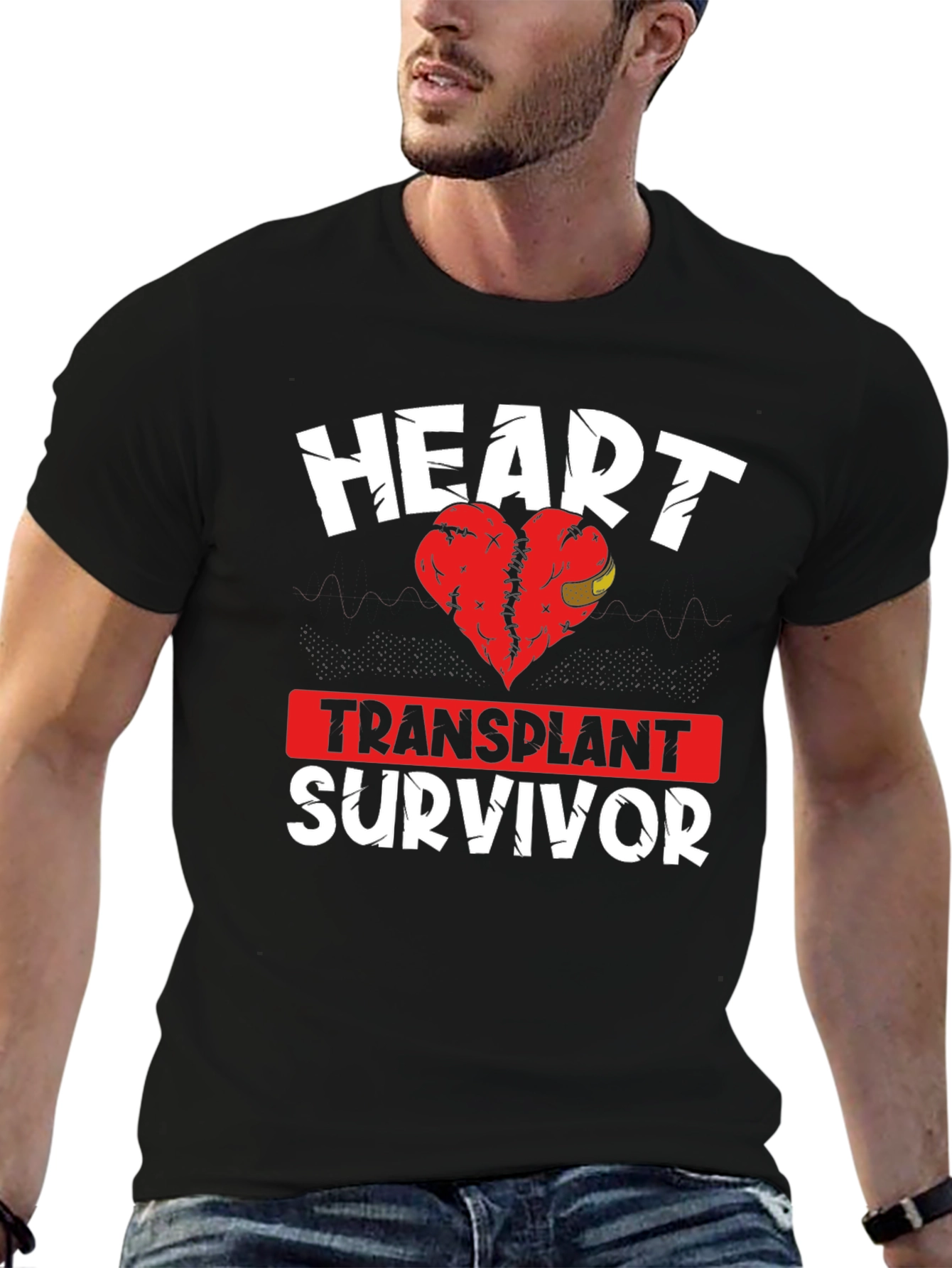 Heart Transplant Survivor Graphic Tee