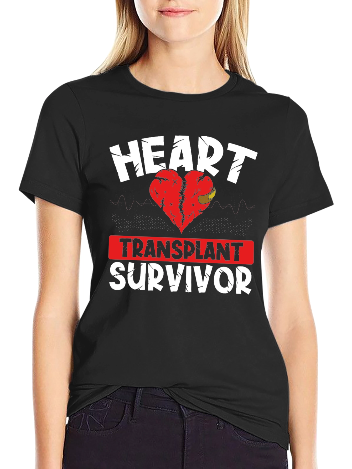 Heart Transplant Survivor Graphic Tee