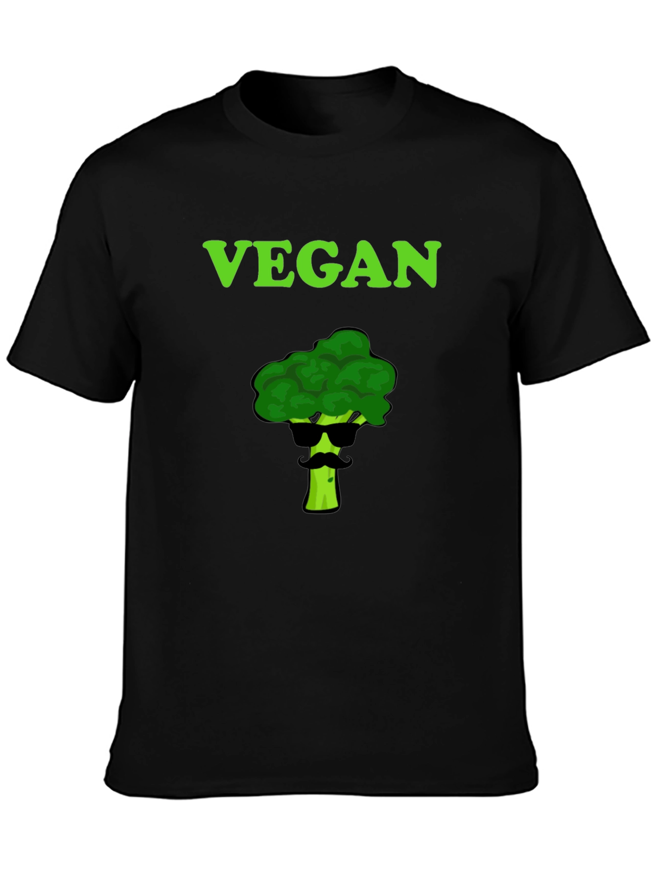 Vegan Broccoli T-Shirt - Cool Graphic Tee