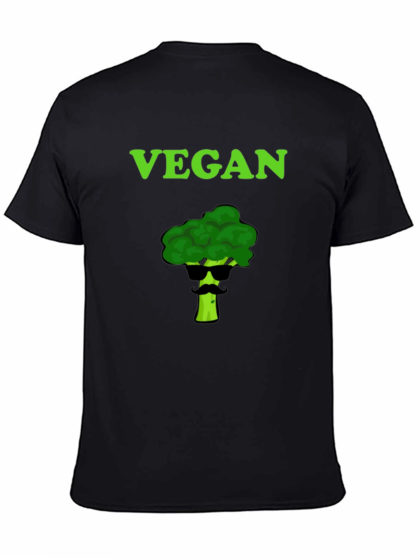 Vegan Broccoli T-Shirt - Cool Graphic Tee