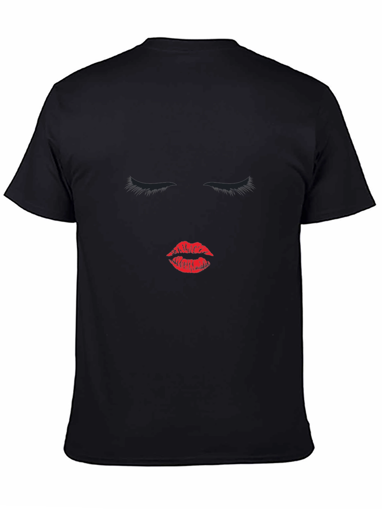 Lip Print T-Shirt Unisex Graphic Tee