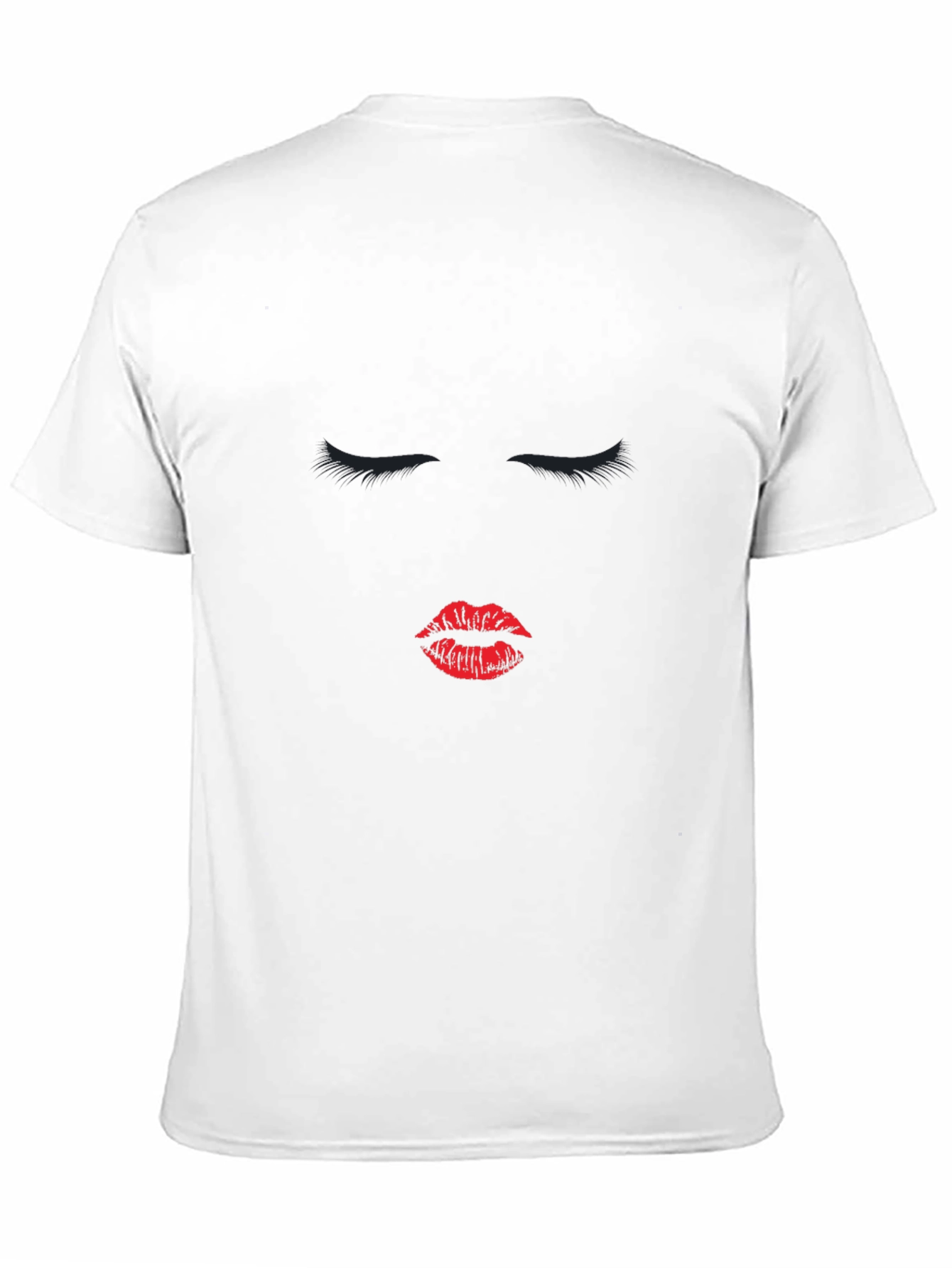 Lip Print T-Shirt Unisex Graphic Tee