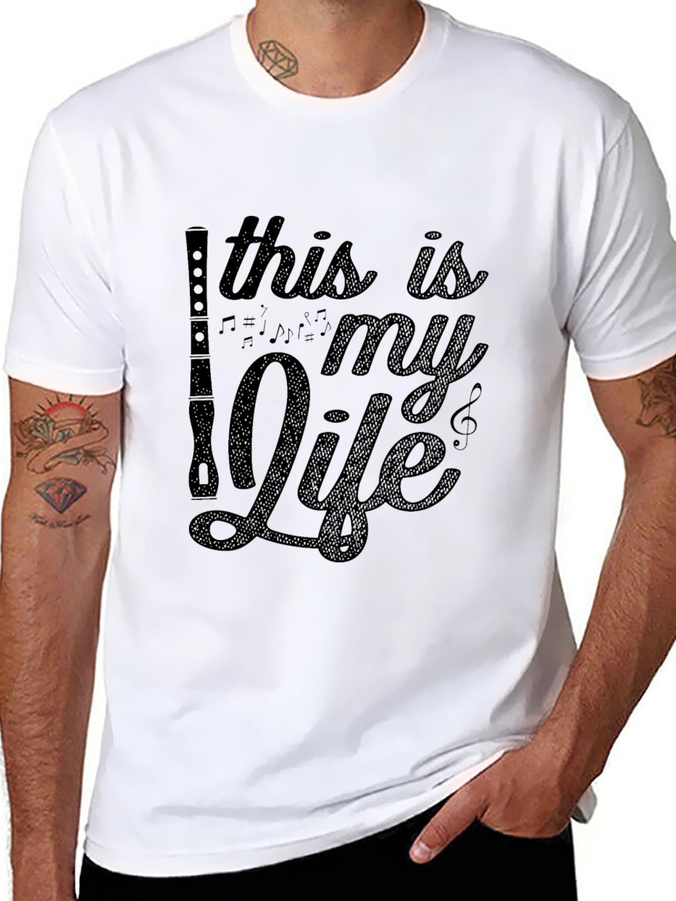 Music is My Life T-Shirt - Musician Tee