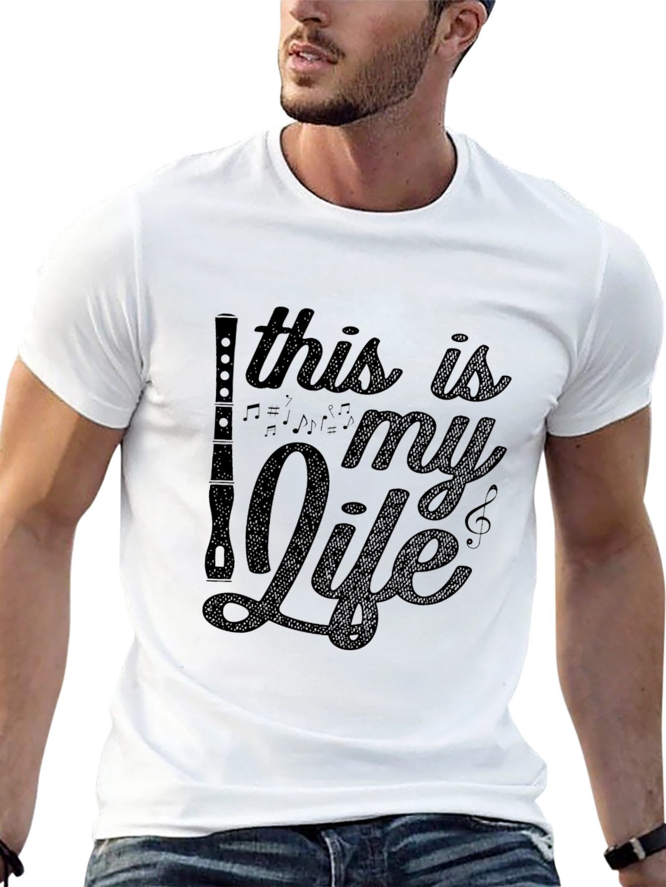 Music is My Life T-Shirt - Musician Tee