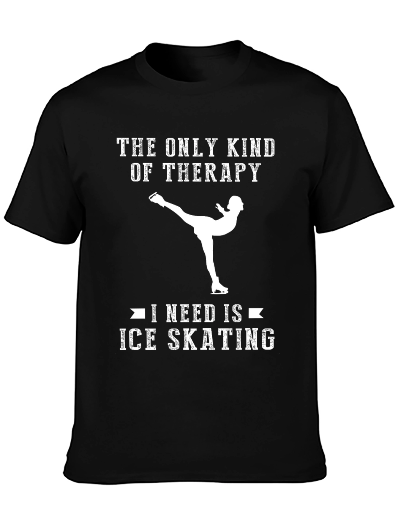 Ice Skating Therapy T-Shirt