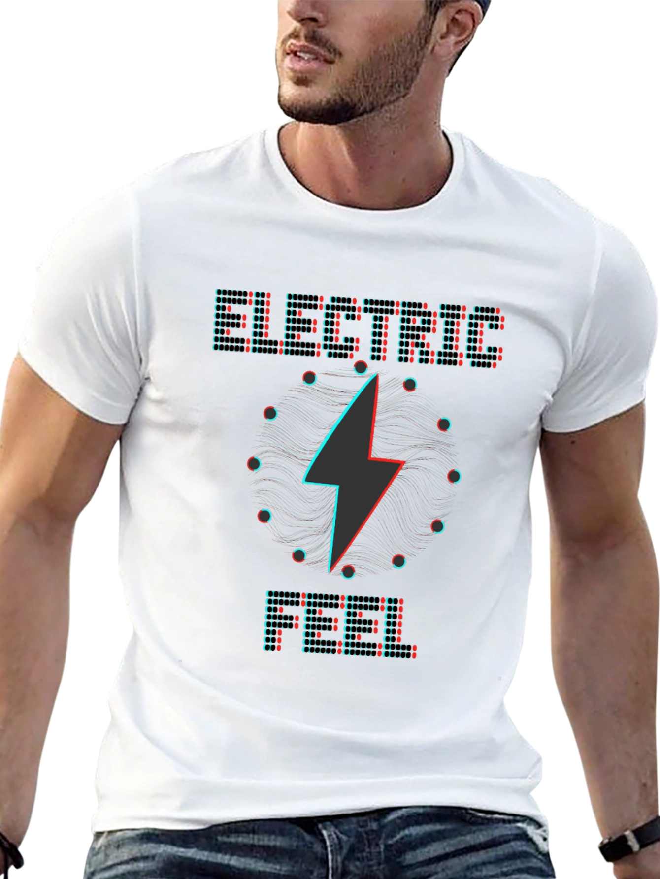 Electric Feel Graphic T-Shirt