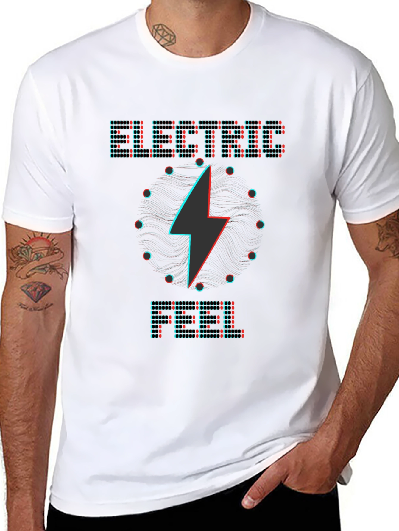Electric Feel Graphic T-Shirt