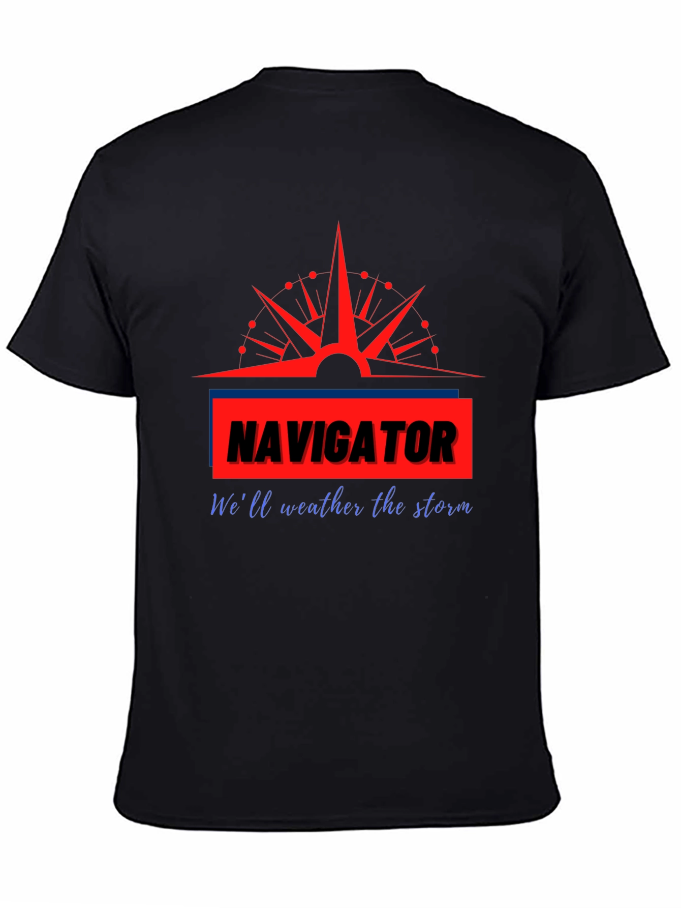 Navigator Graphic Print Crew Neck T-Shirt
