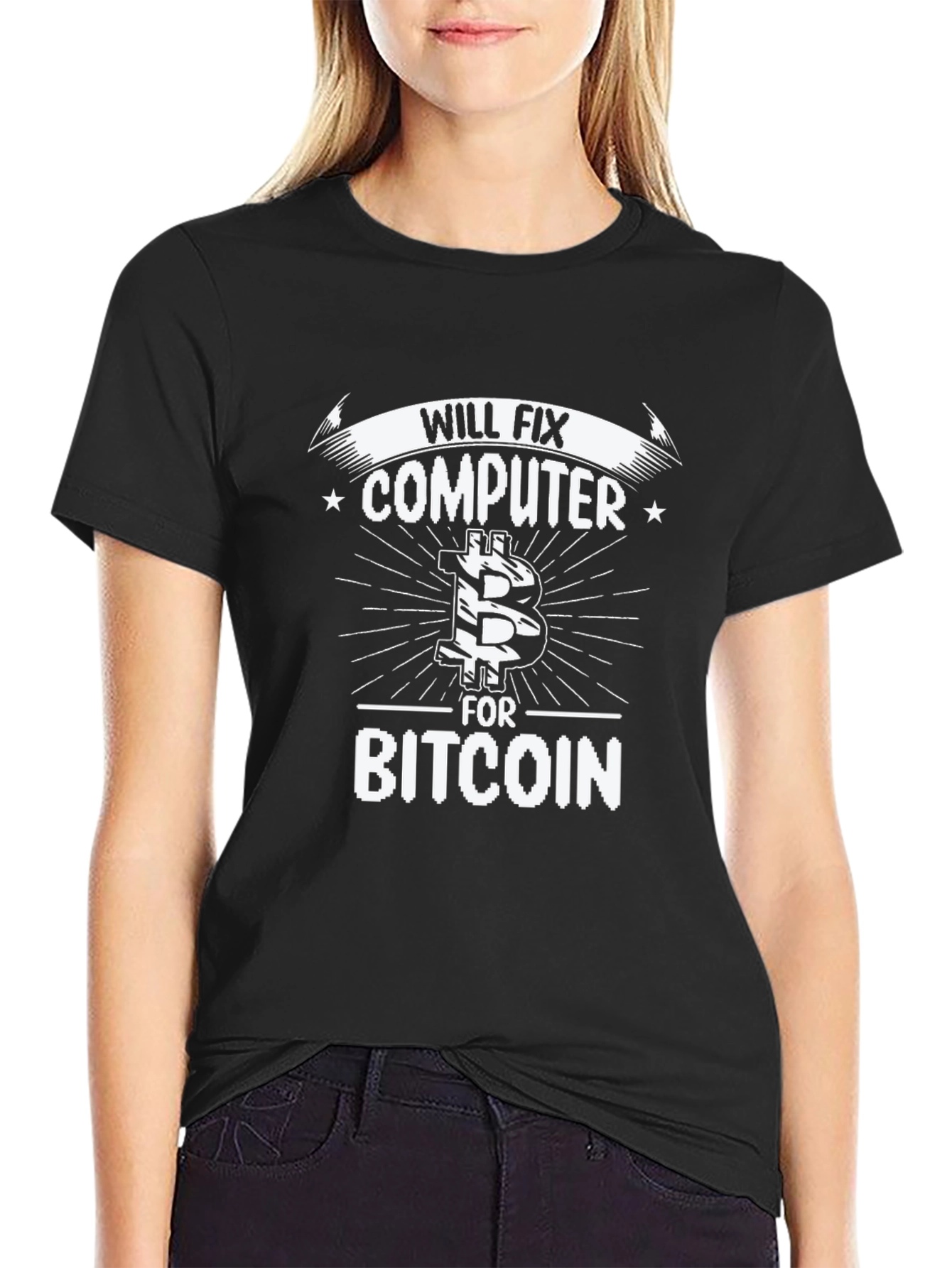 Bitcoin Computer Fix T-Shirt