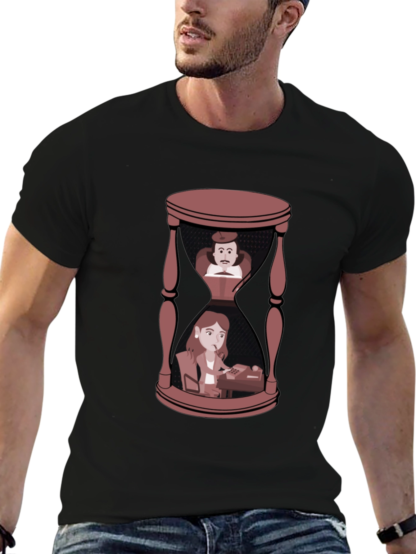 Hourglass Time Management T-Shirt