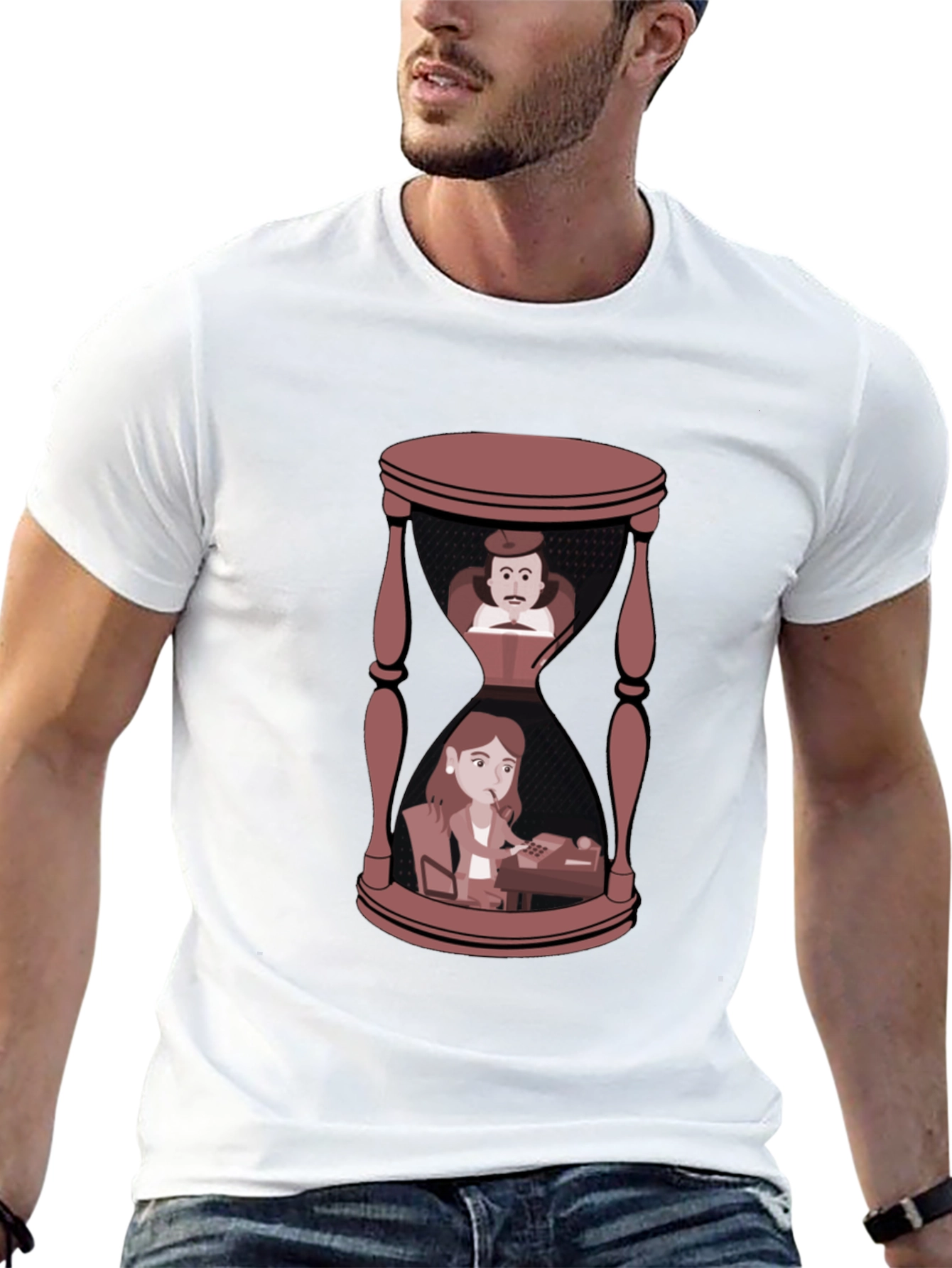 Hourglass Time Management T-Shirt