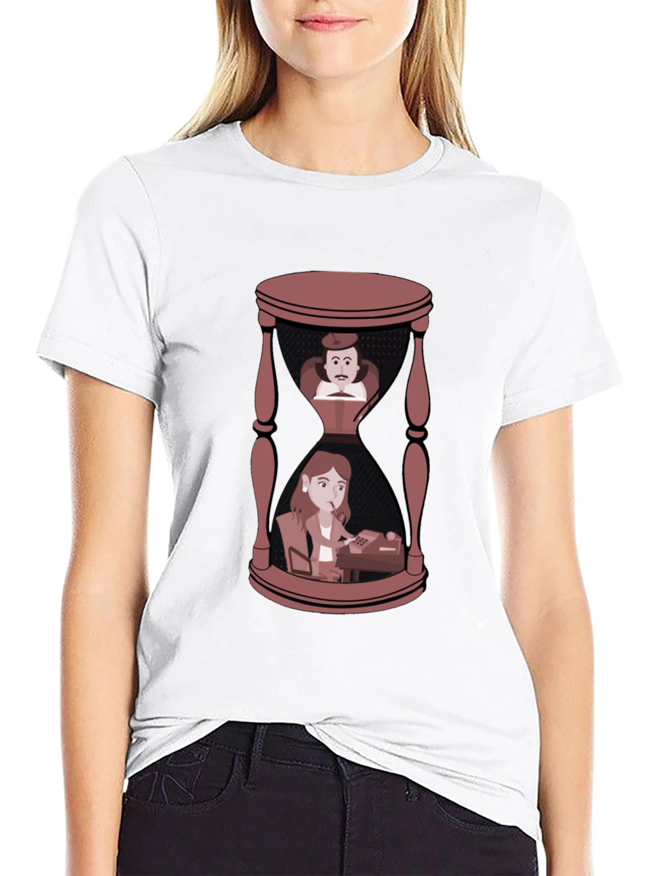Hourglass Time Management T-Shirt