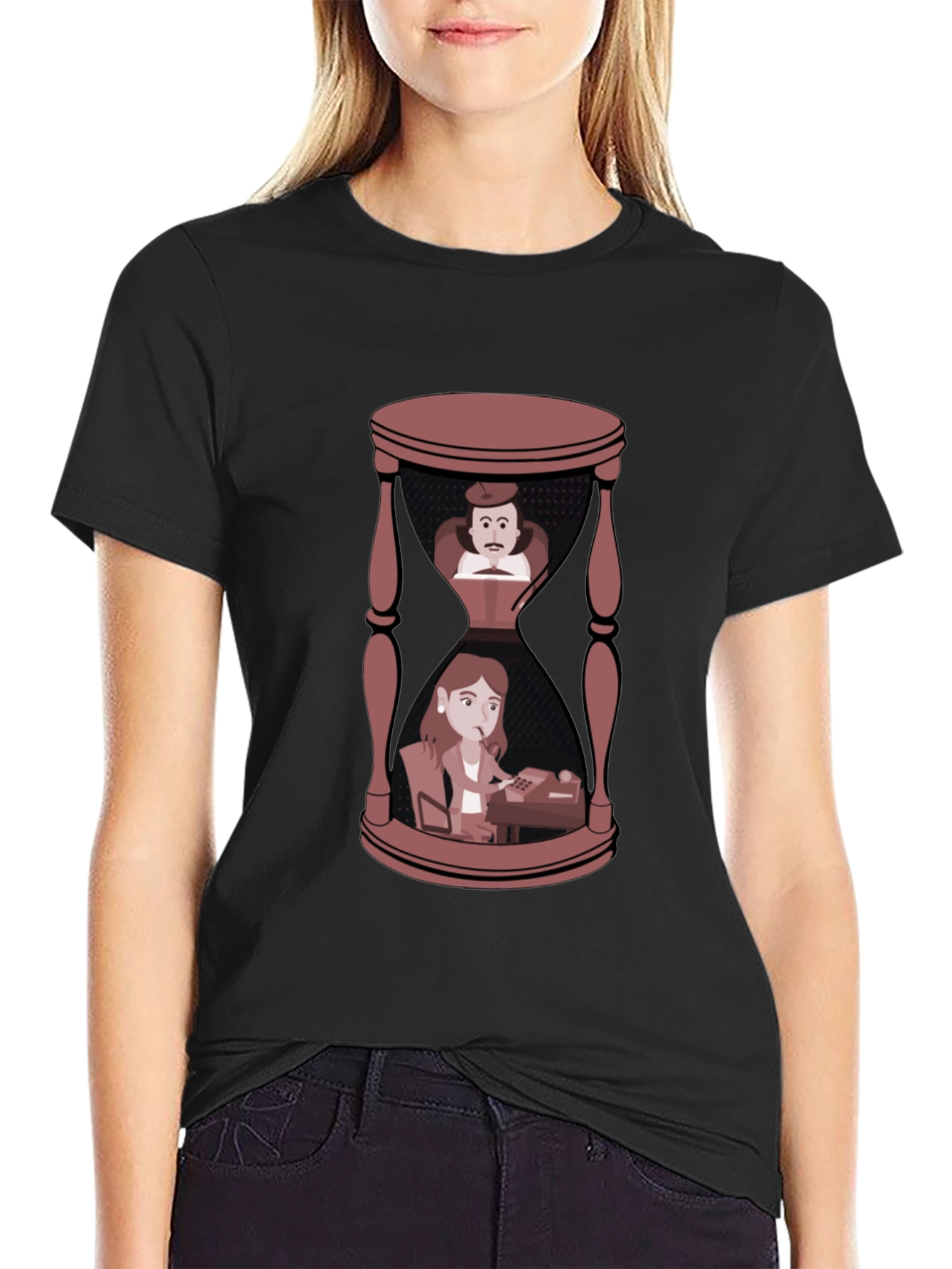 Hourglass Time Management T-Shirt