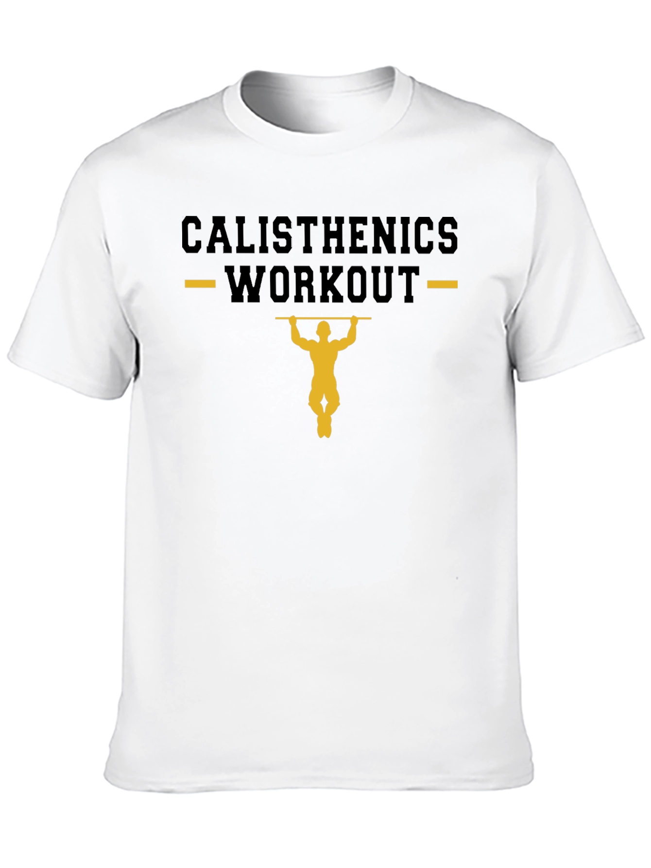 Calisthenics Workout Black T-Shirt