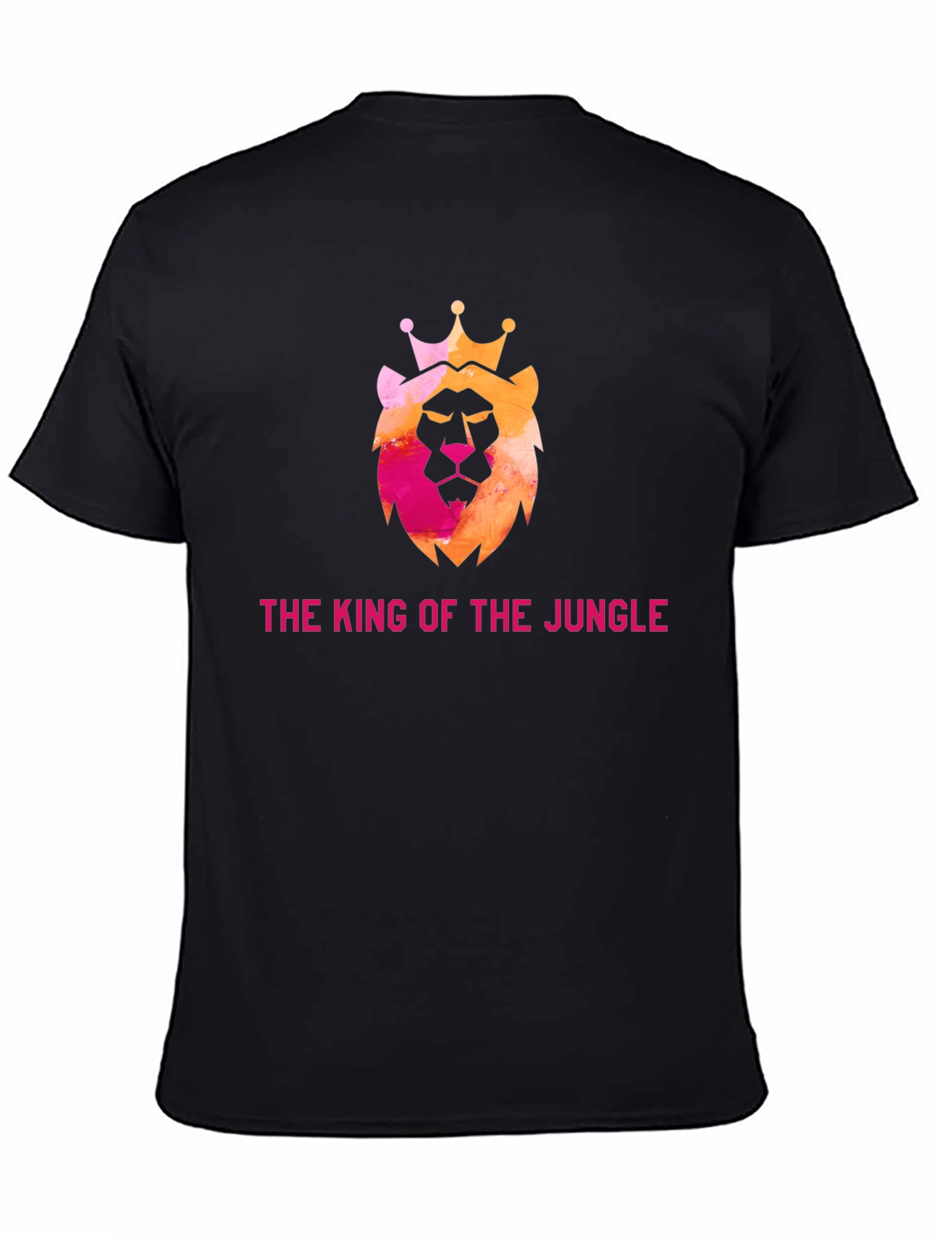 King of the Jungle Graphic Tee - Black