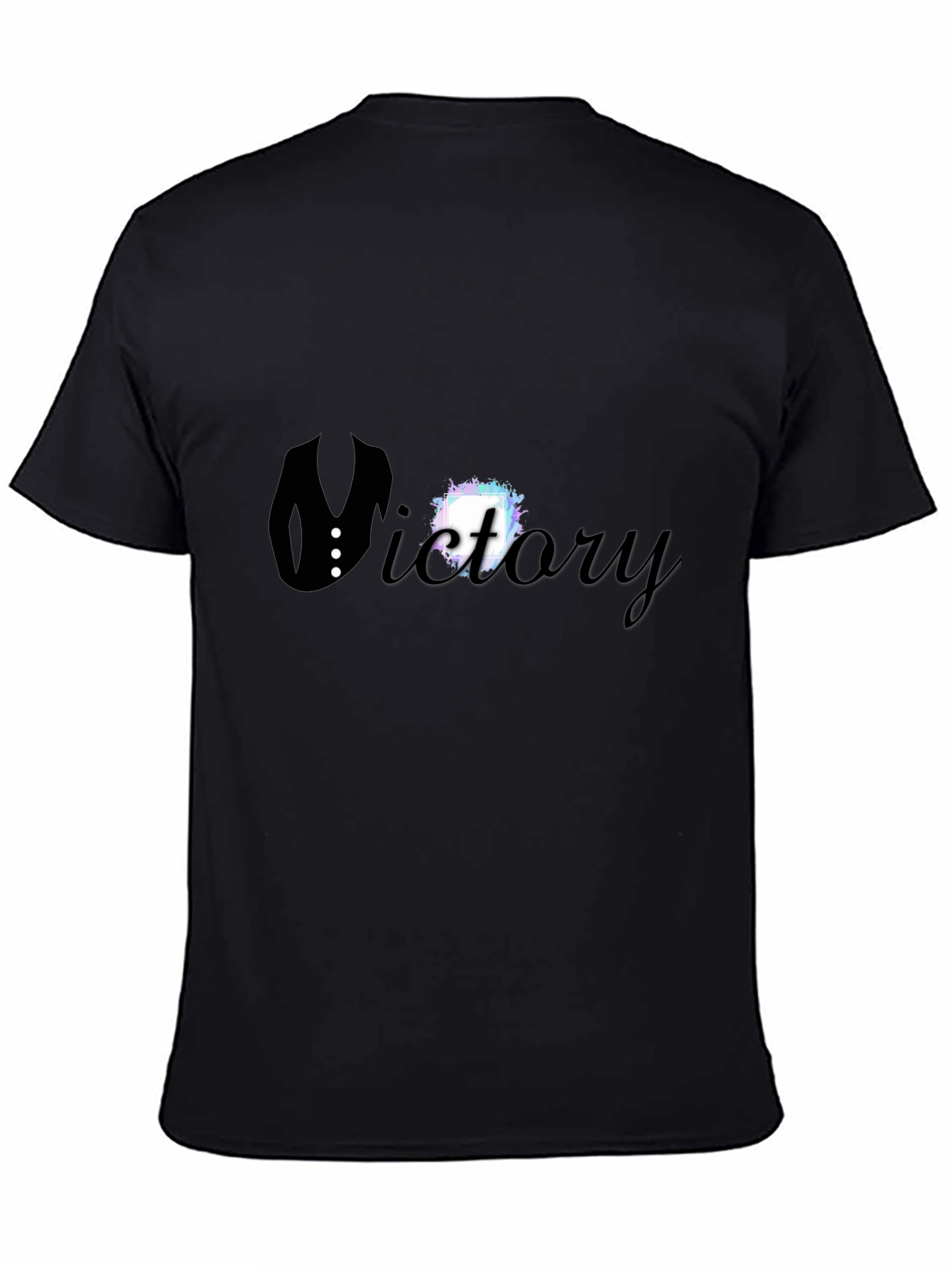 Victory Suit Graphic Tee - Black