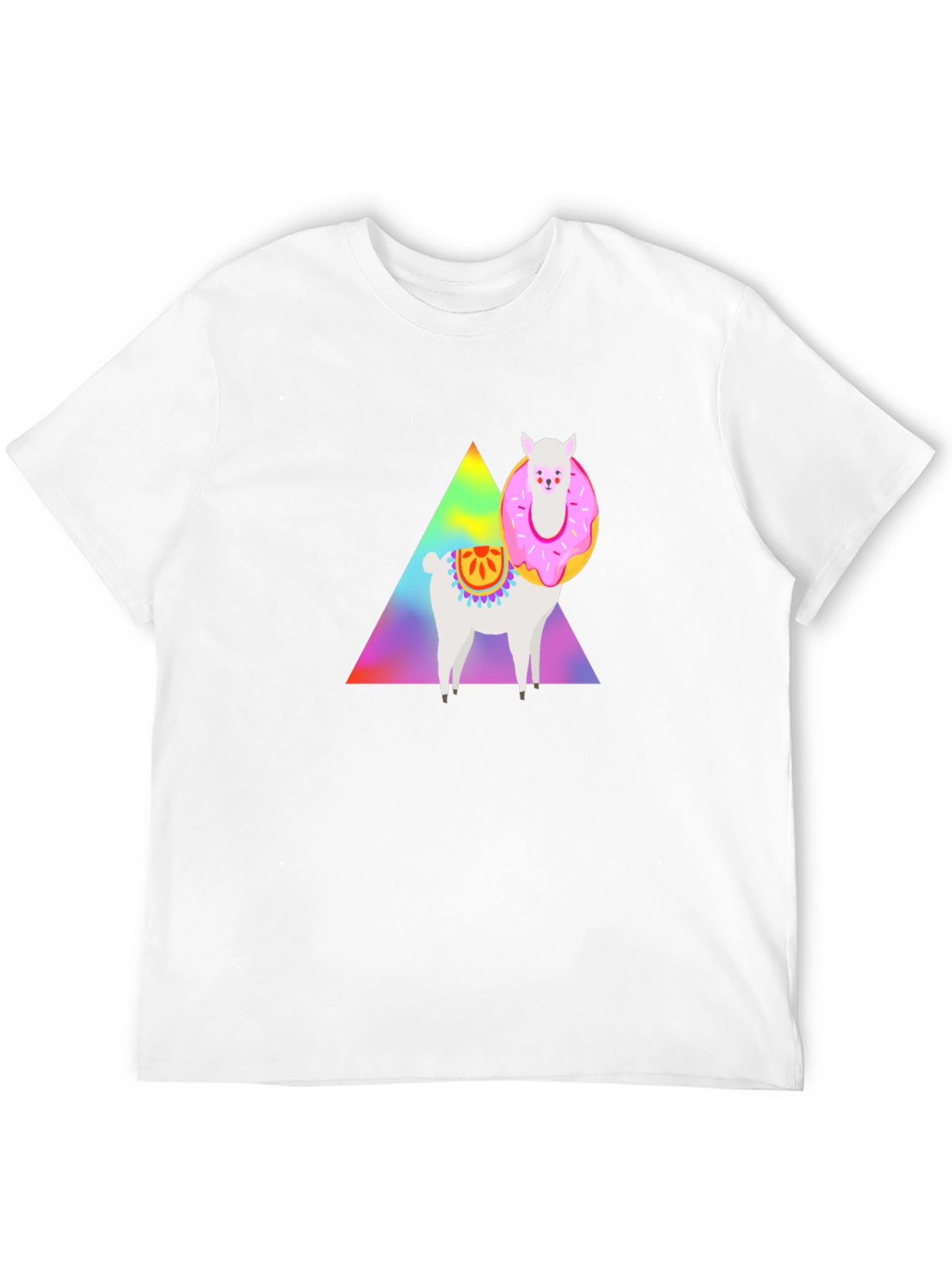 Llama Donut T-Shirt - Graphic Tee